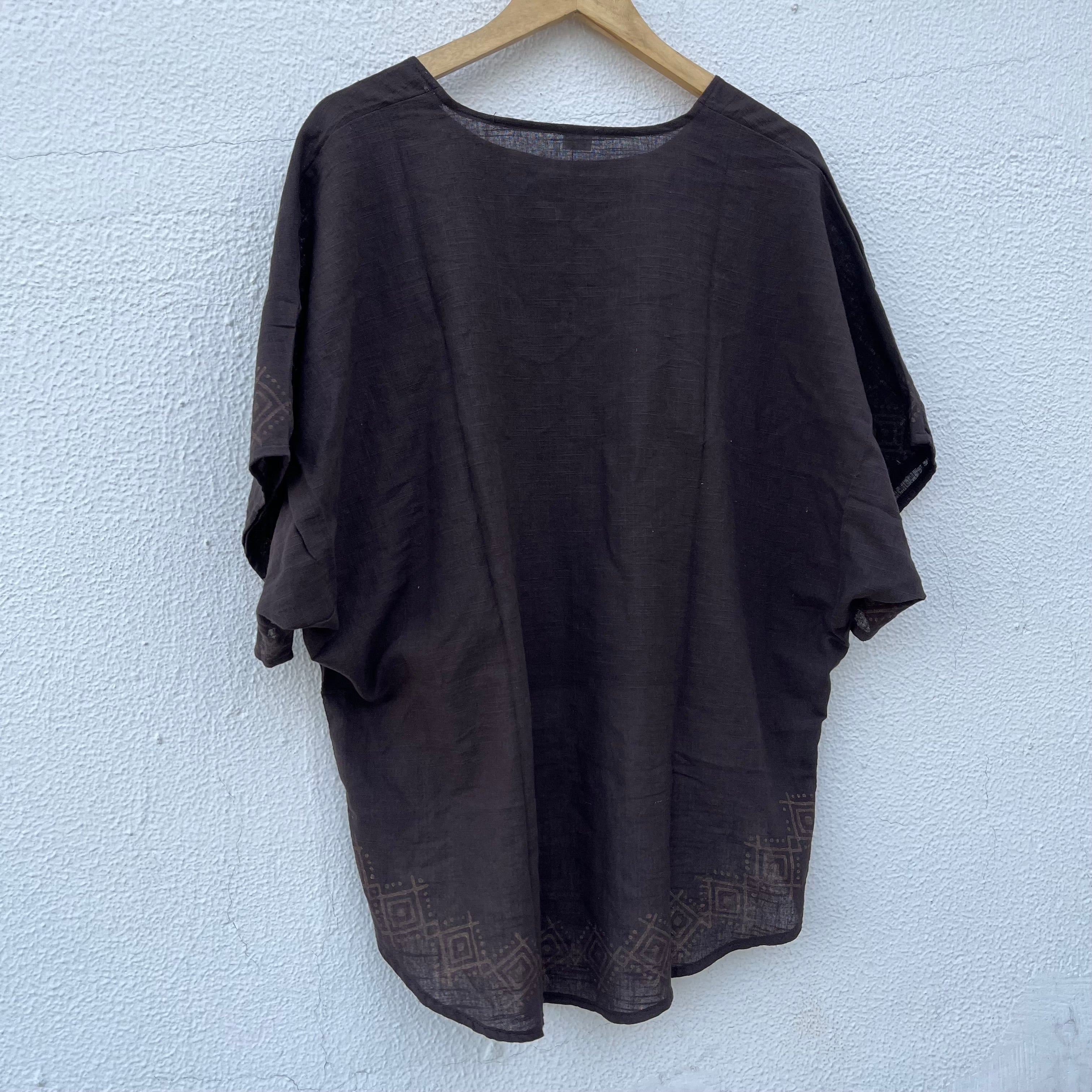 Aawara Cotton Top- Claywood Brown