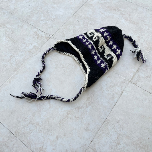 Winter Cap with braids