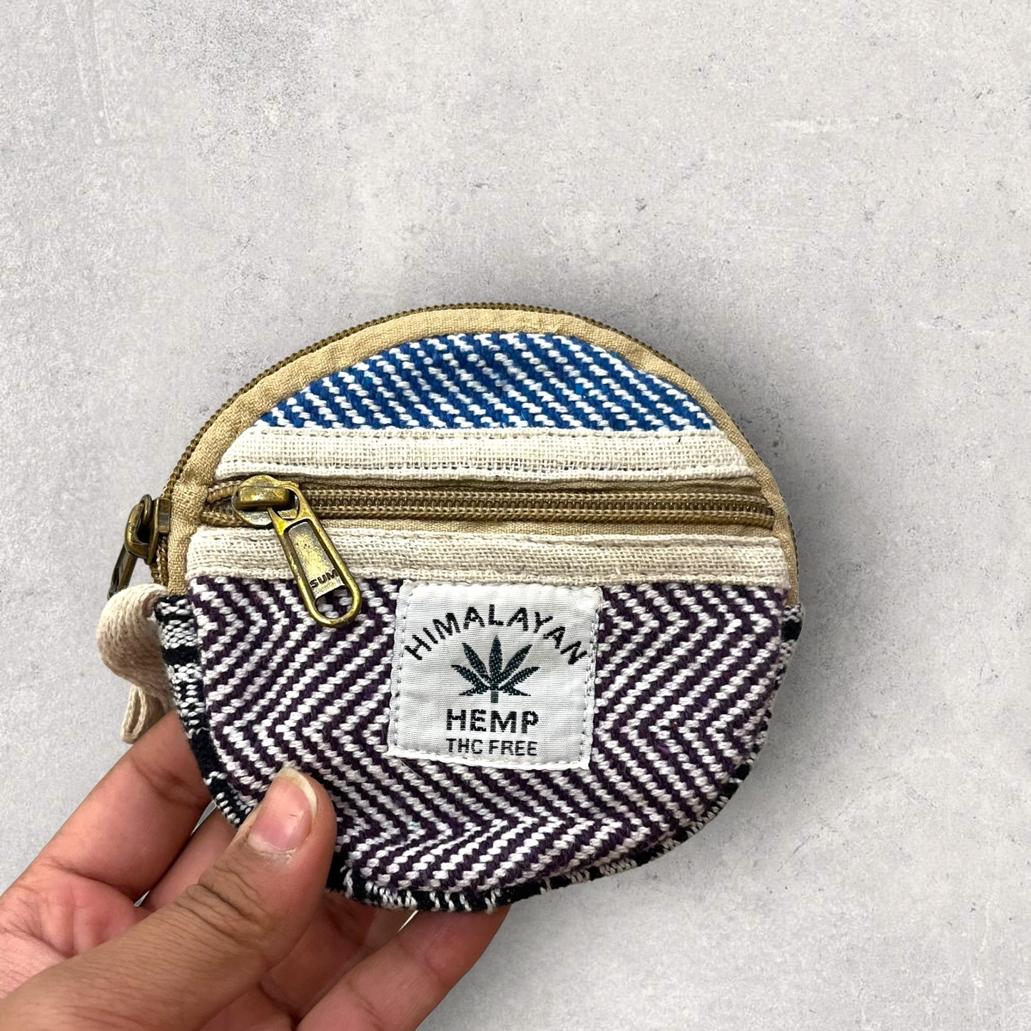 Mini Hemp Pouch (Round)