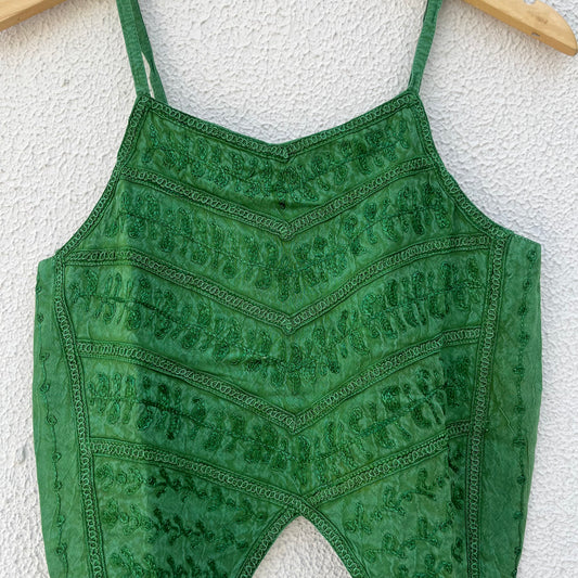 Parvati Thread Top - Green