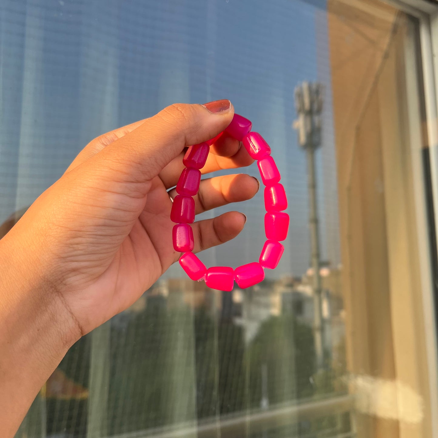 Set of 3 Pastel Acrylic Bracelet