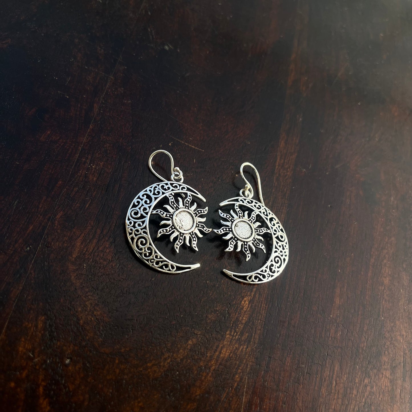 Sun-Moon Earrings