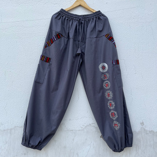 Pahadi Chakra Pants - Grey