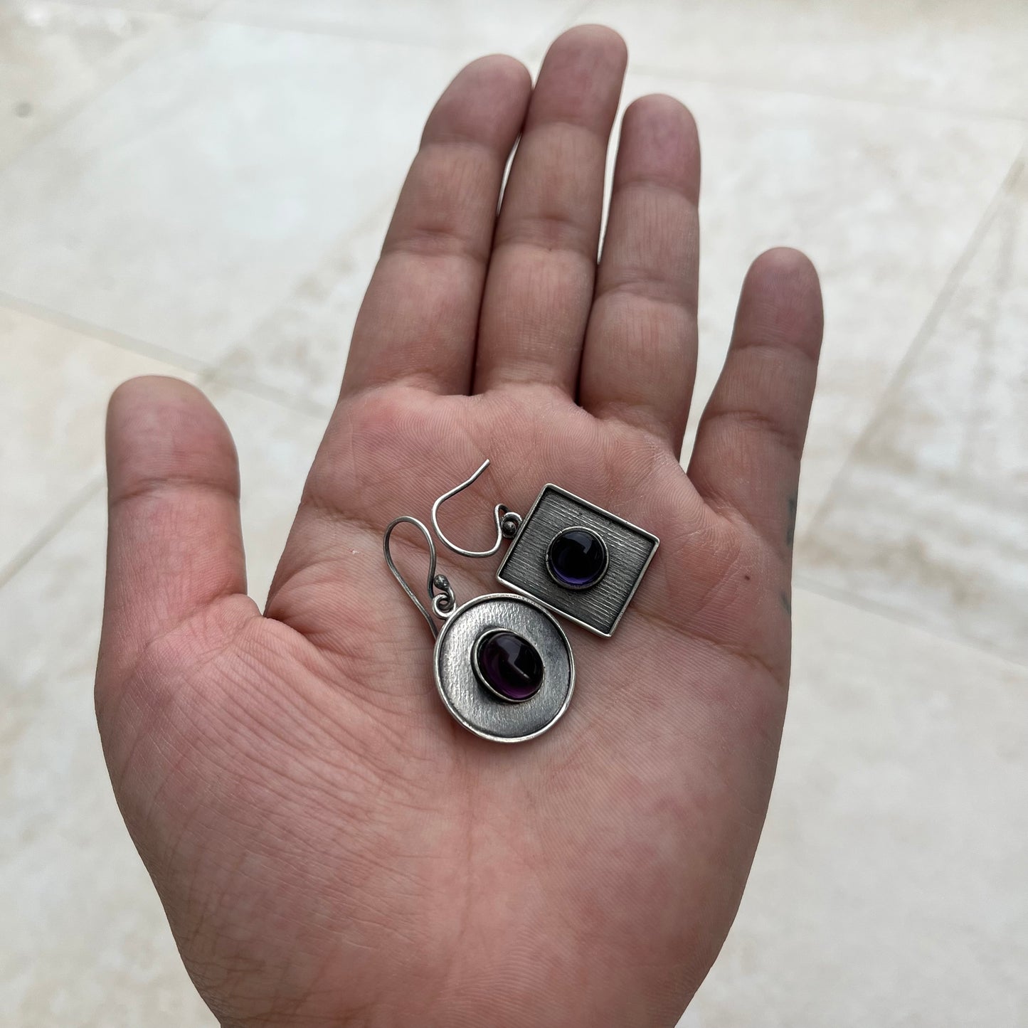 Circle Polugons Earrings