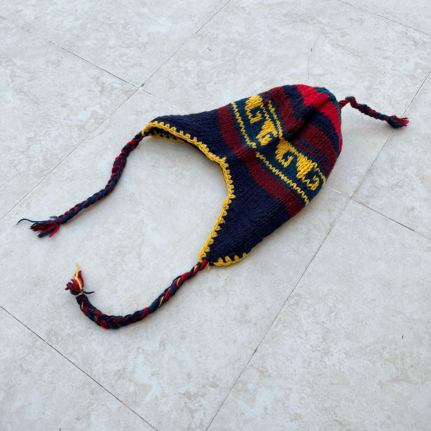 Winter Cap with braids