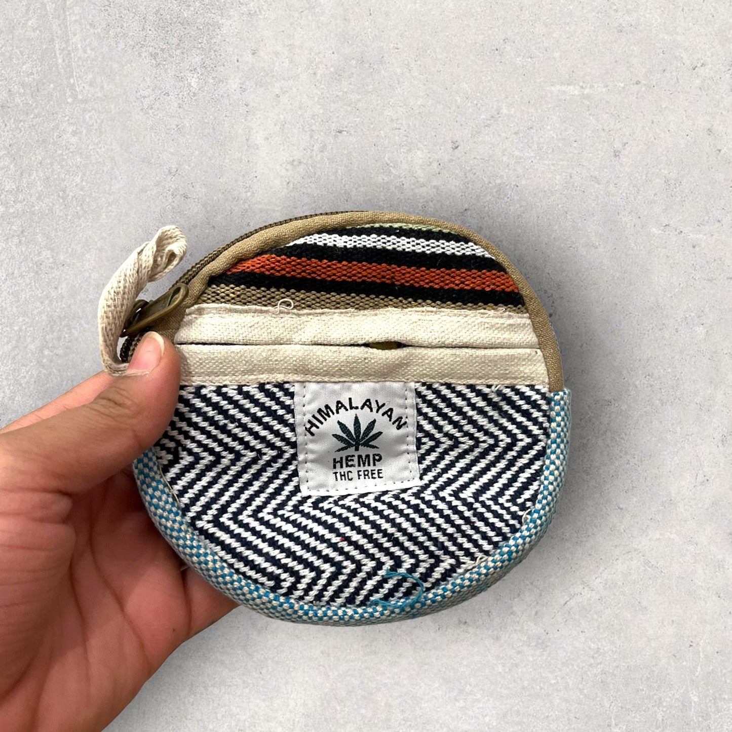 Mini Hemp Pouch (Round)