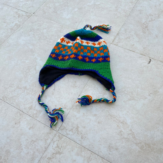 Winter Cap with braids