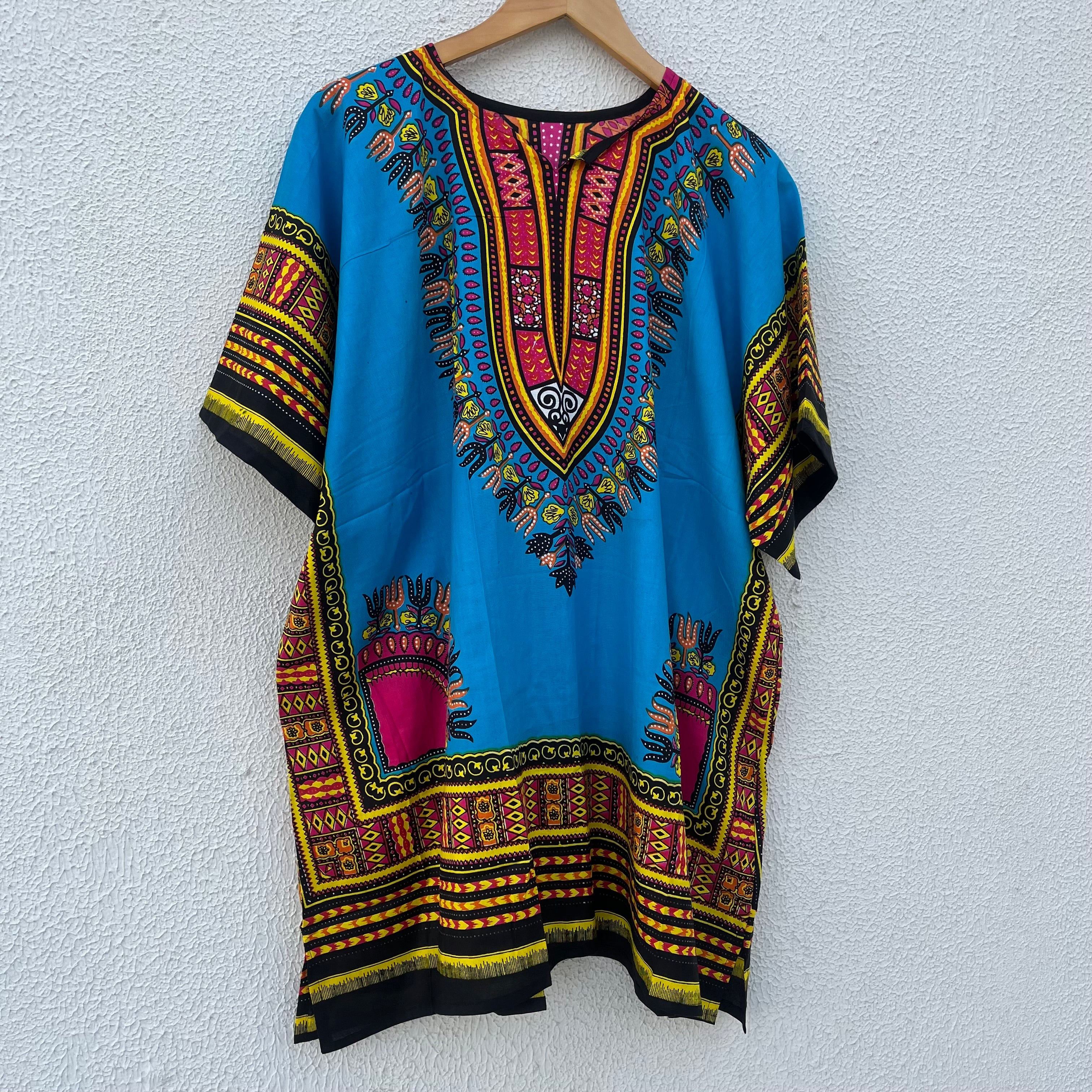Dashiki Shirt - Blue
