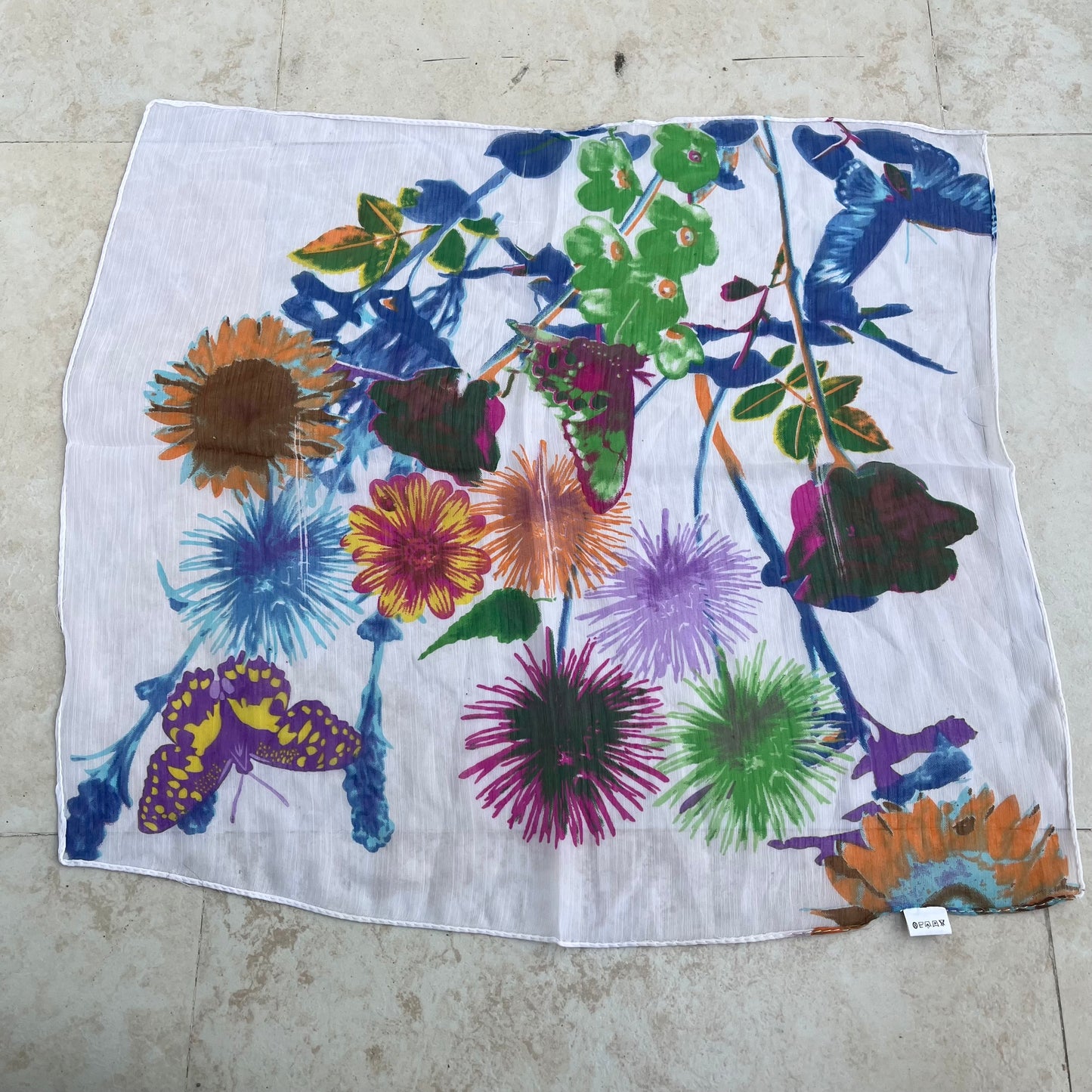 Chiffon Bandana : Multicolour