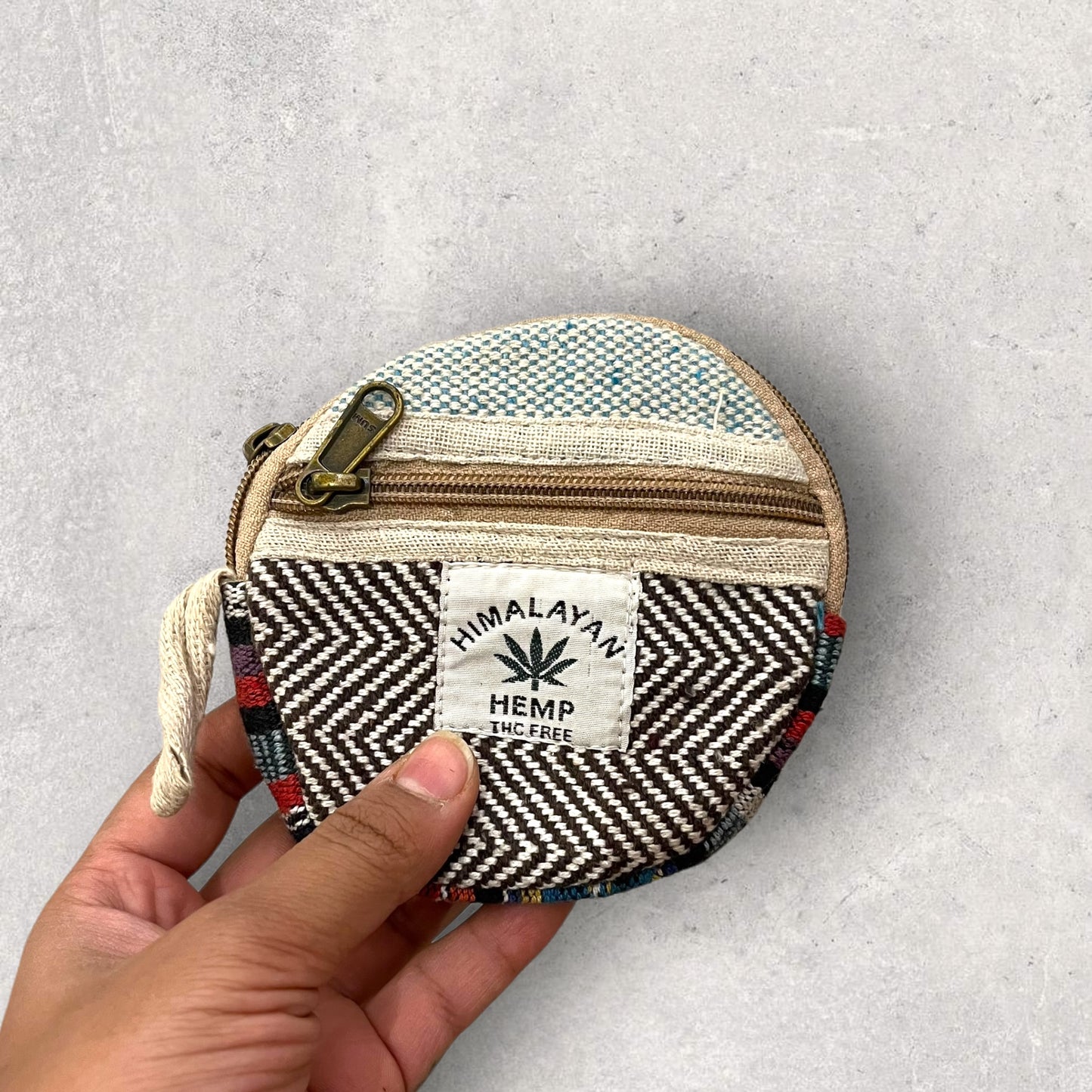 Mini Hemp Pouch (Round)