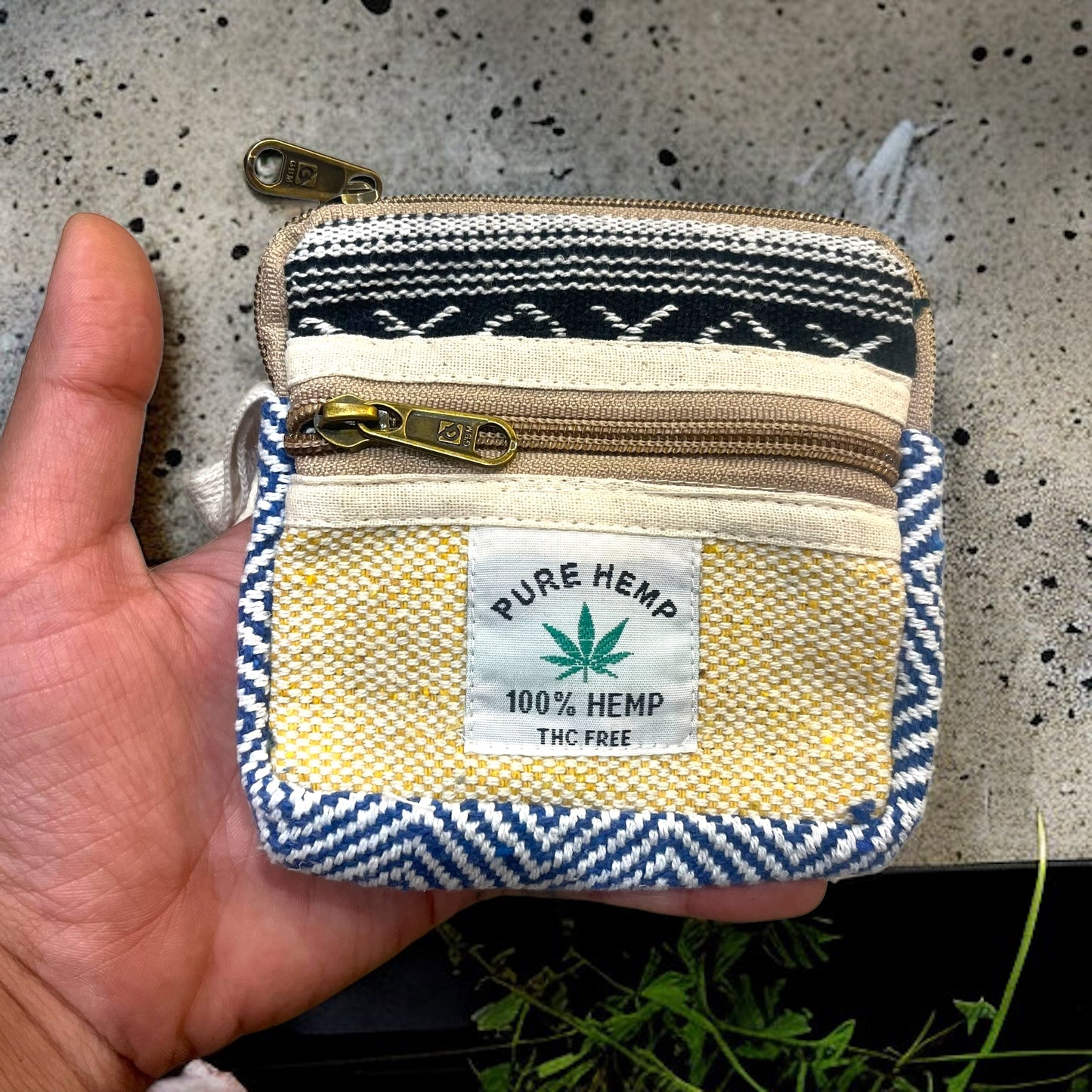 Mini Hemp Pouch (Square)