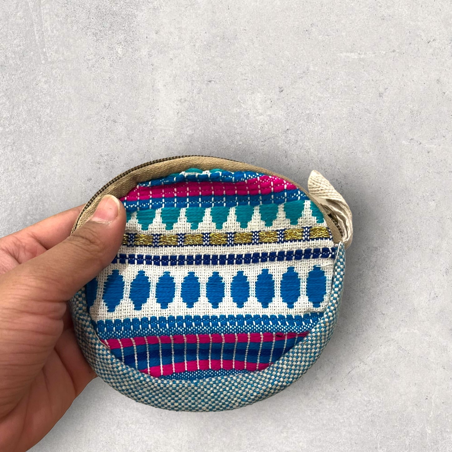 Mini Hemp Pouch (Round)