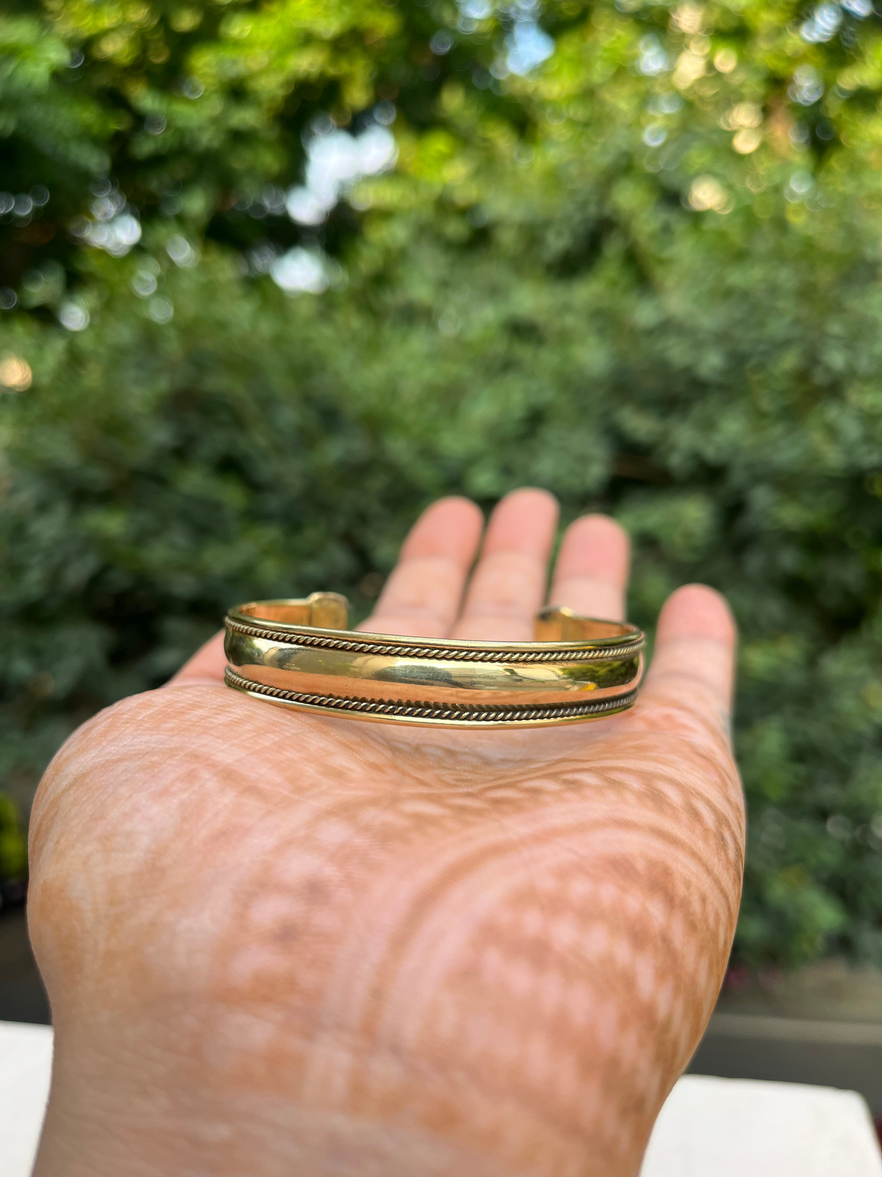 2 Brass Bracelet