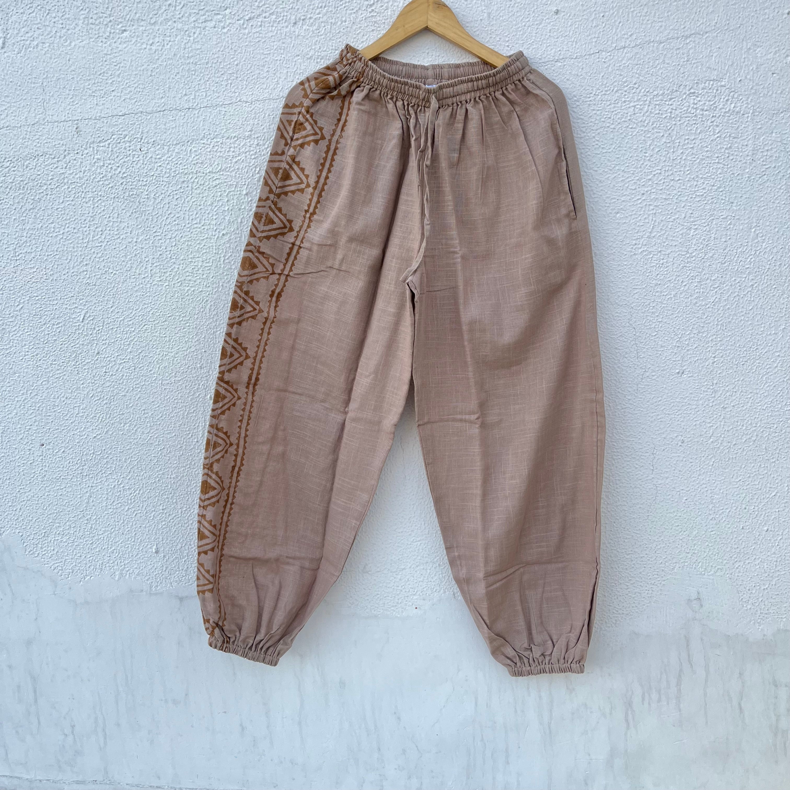 Moksha Cotton Pant- Light Sand