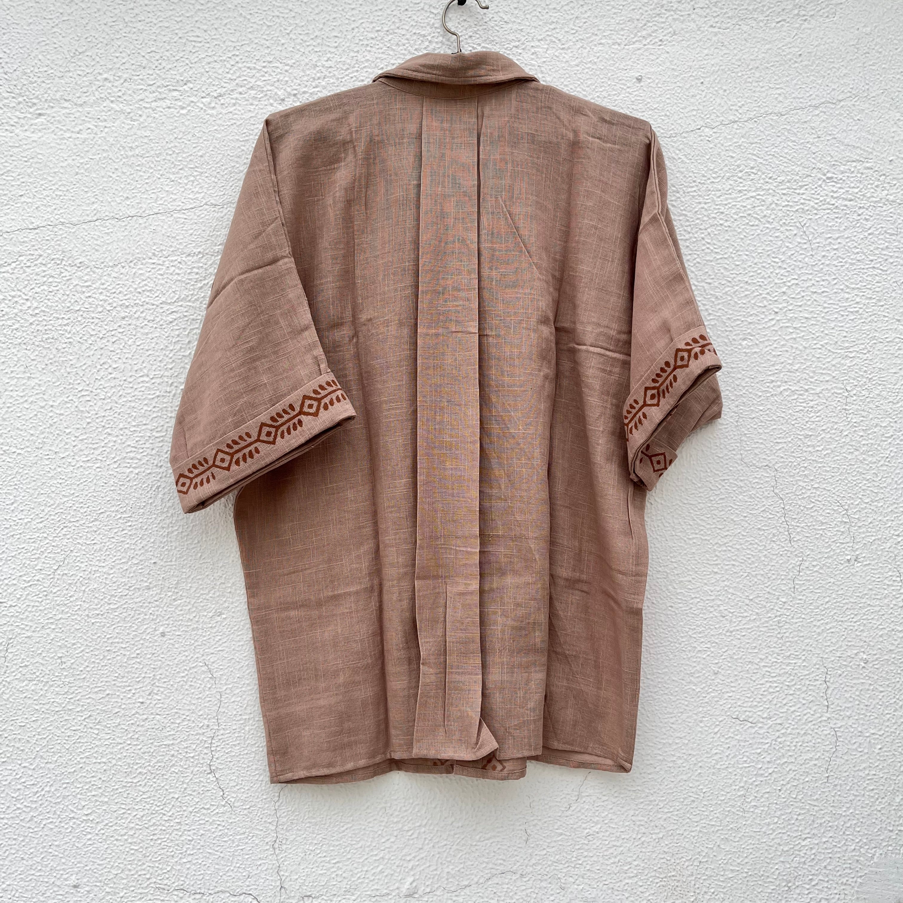 Rahgir Cotton Oversize Shirt 2.0 - Beige