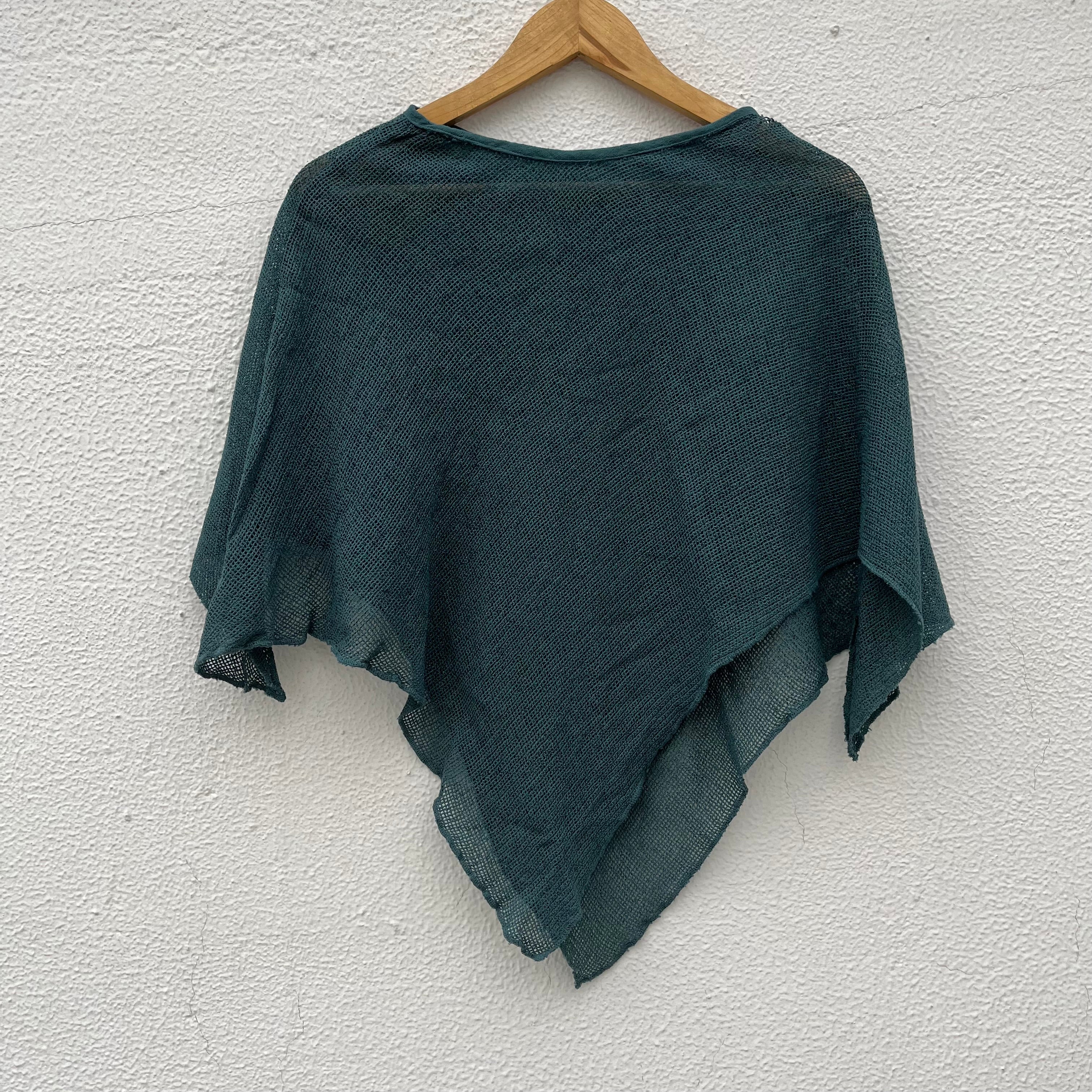 Shayra Cotton Top - Ocean Teal