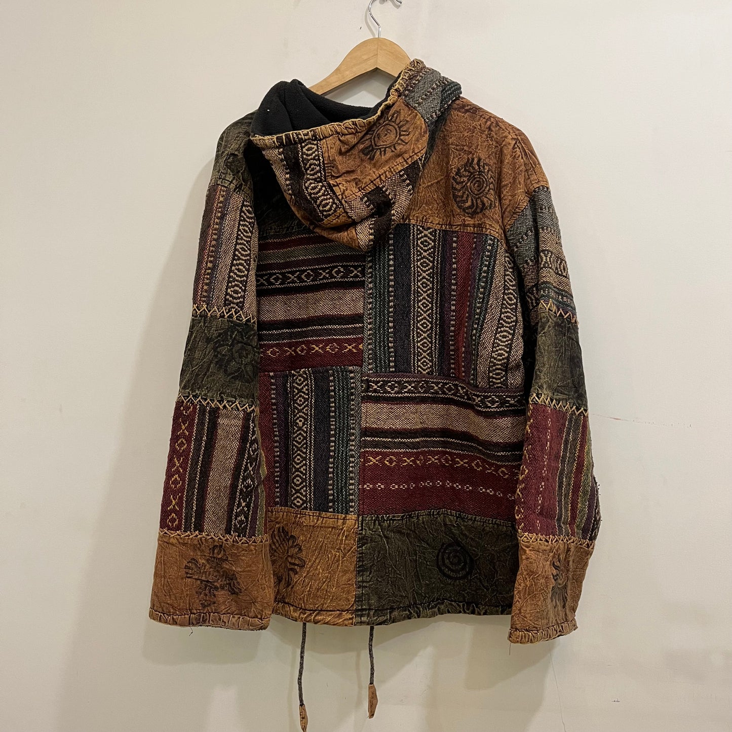 Himalayan Threads Jacket- Rust