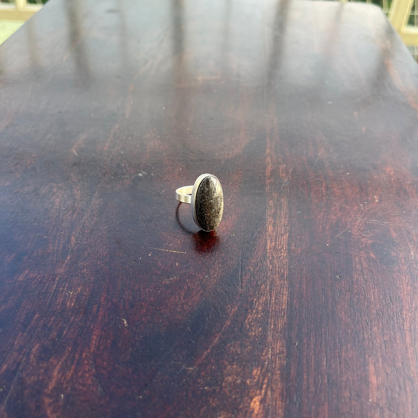 Coral Adjustable Ring