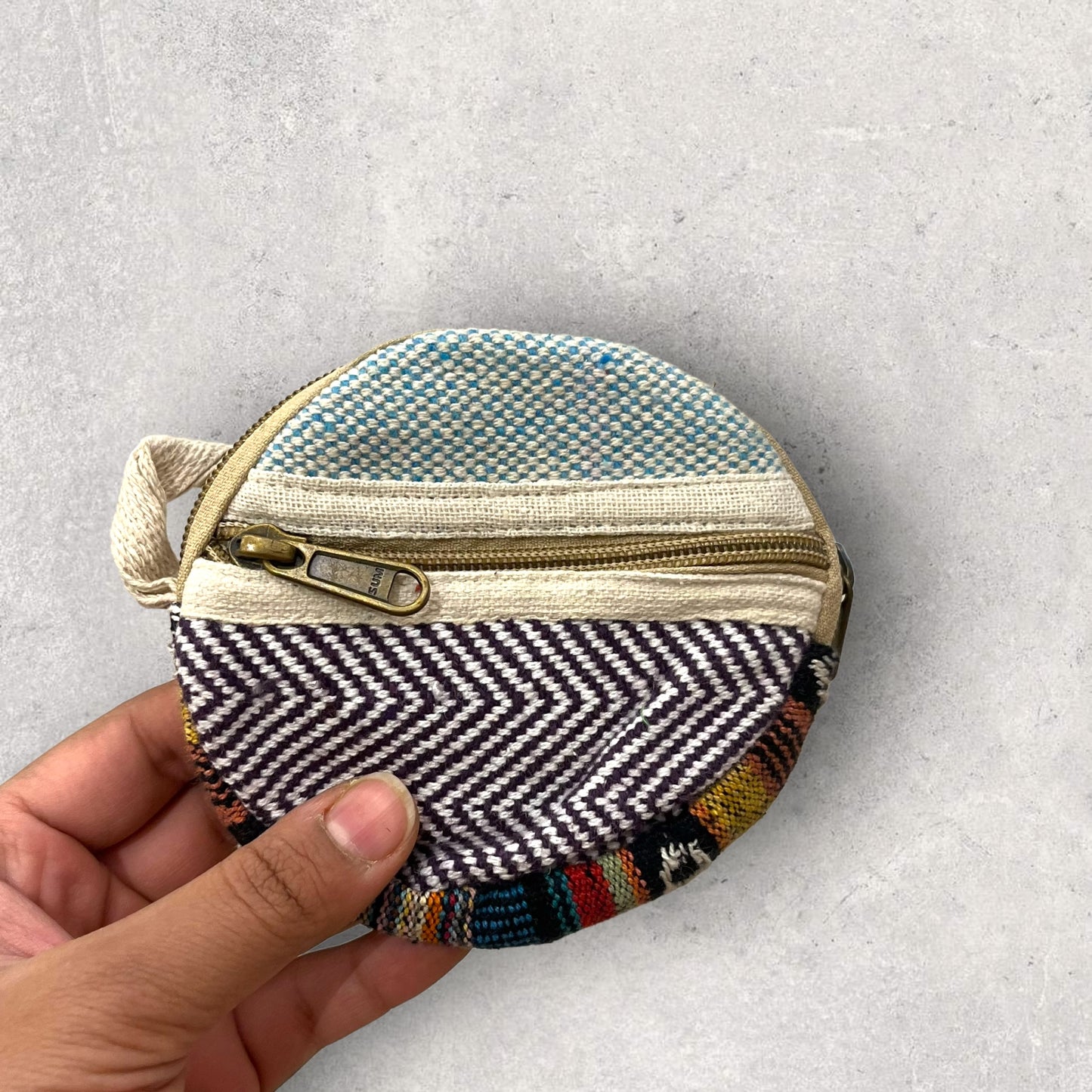 Mini Hemp Pouch (Round)