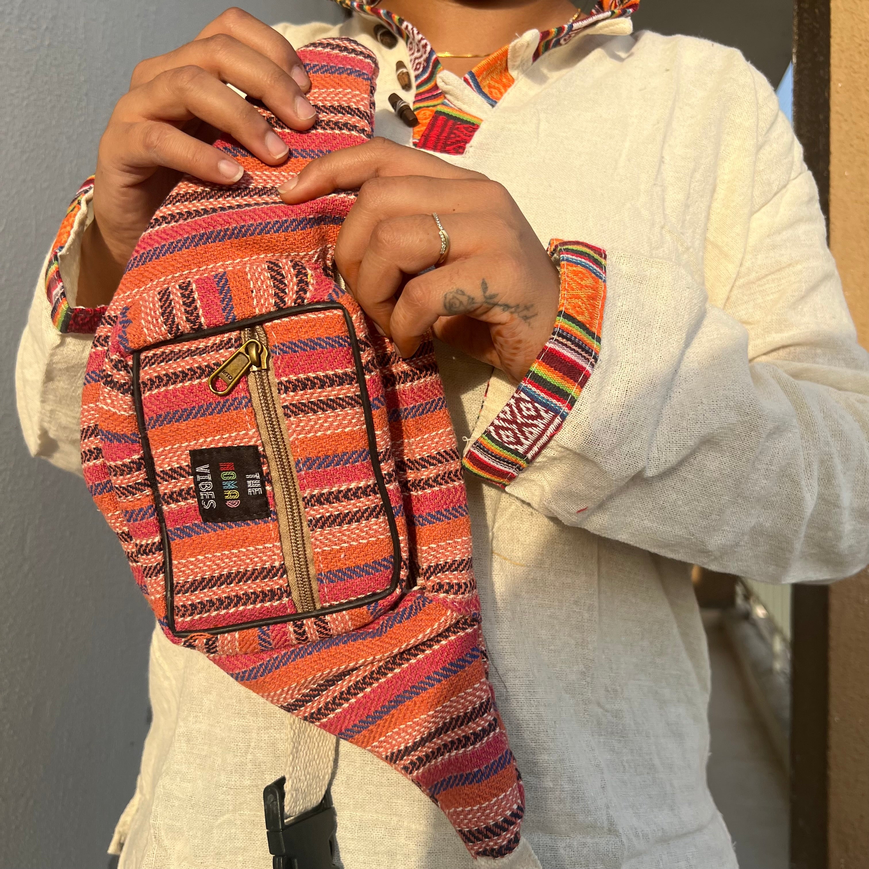 Hemp Waist Pouch