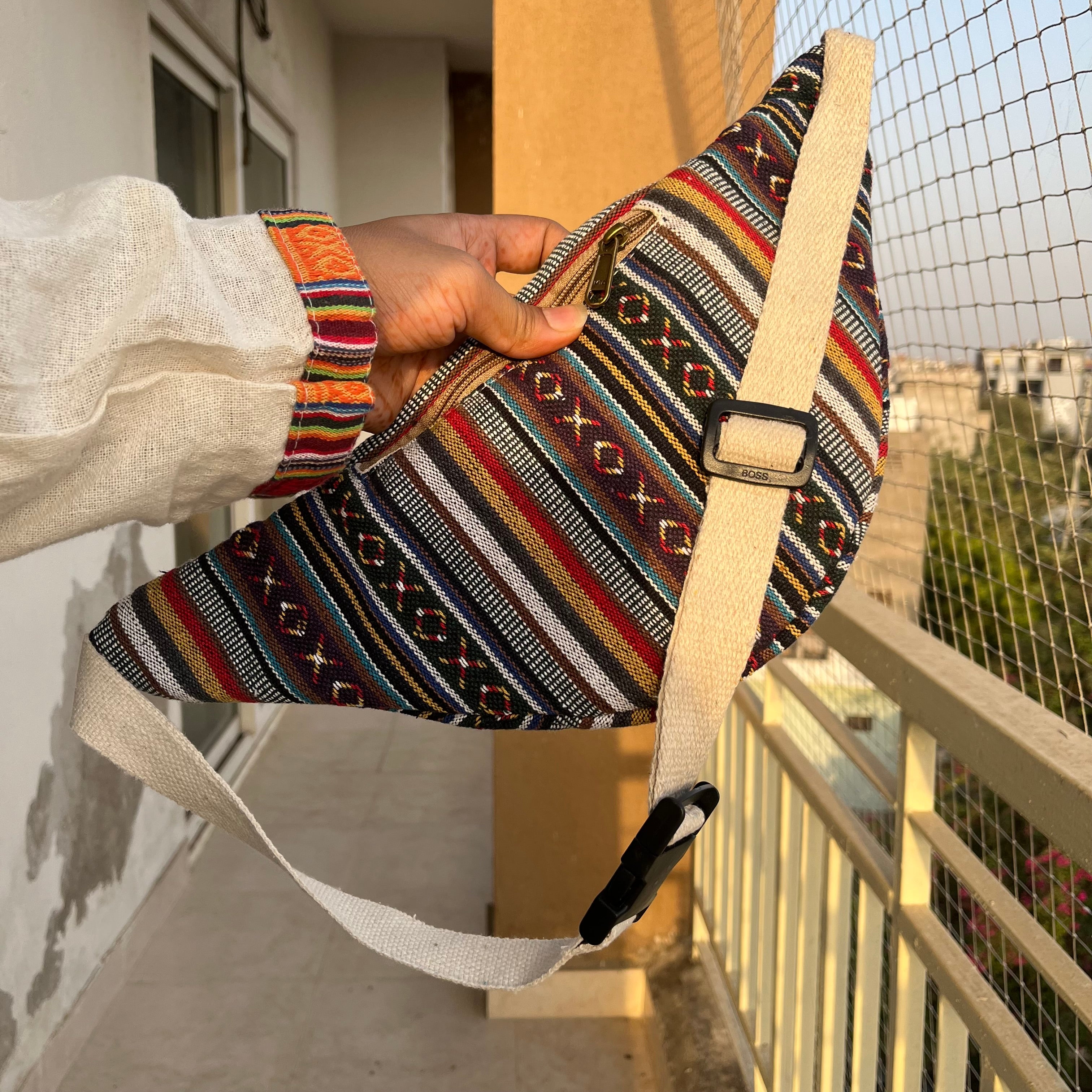 Hemp Waist Pouch