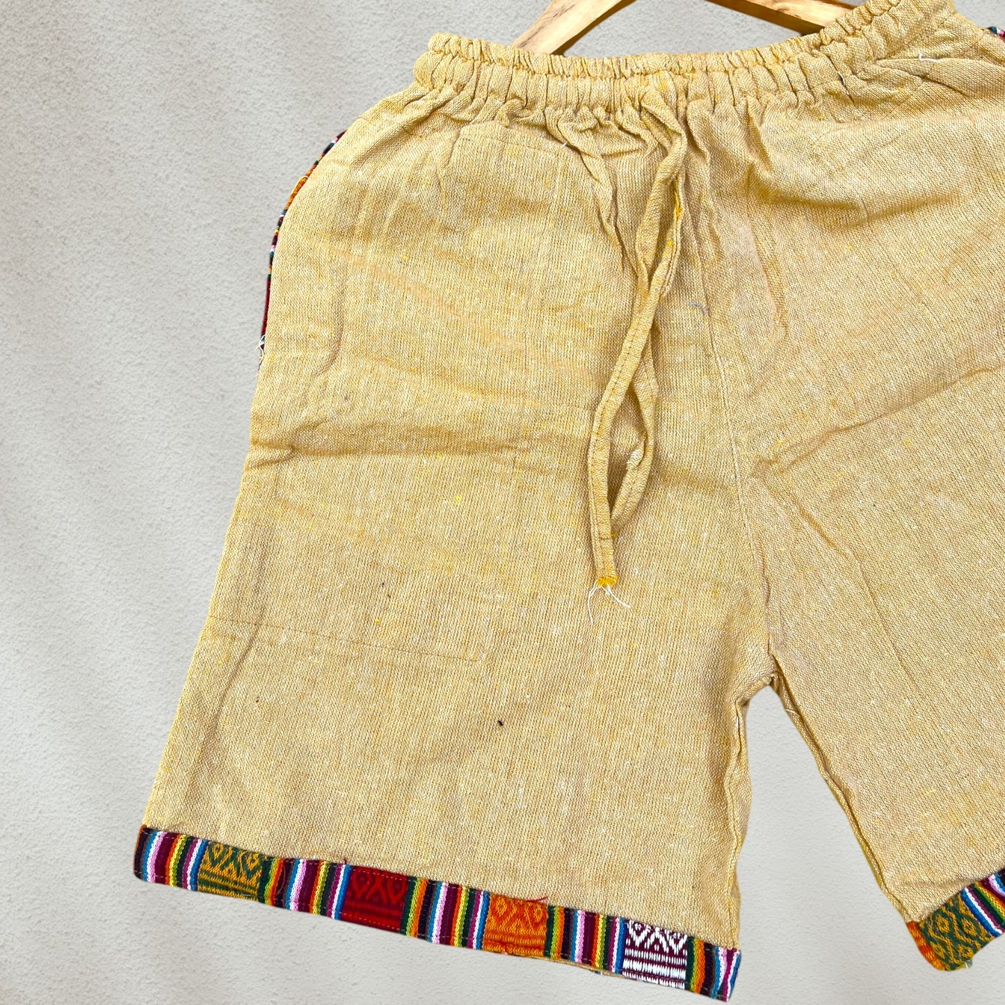 Pahadi Shorts - Yellow