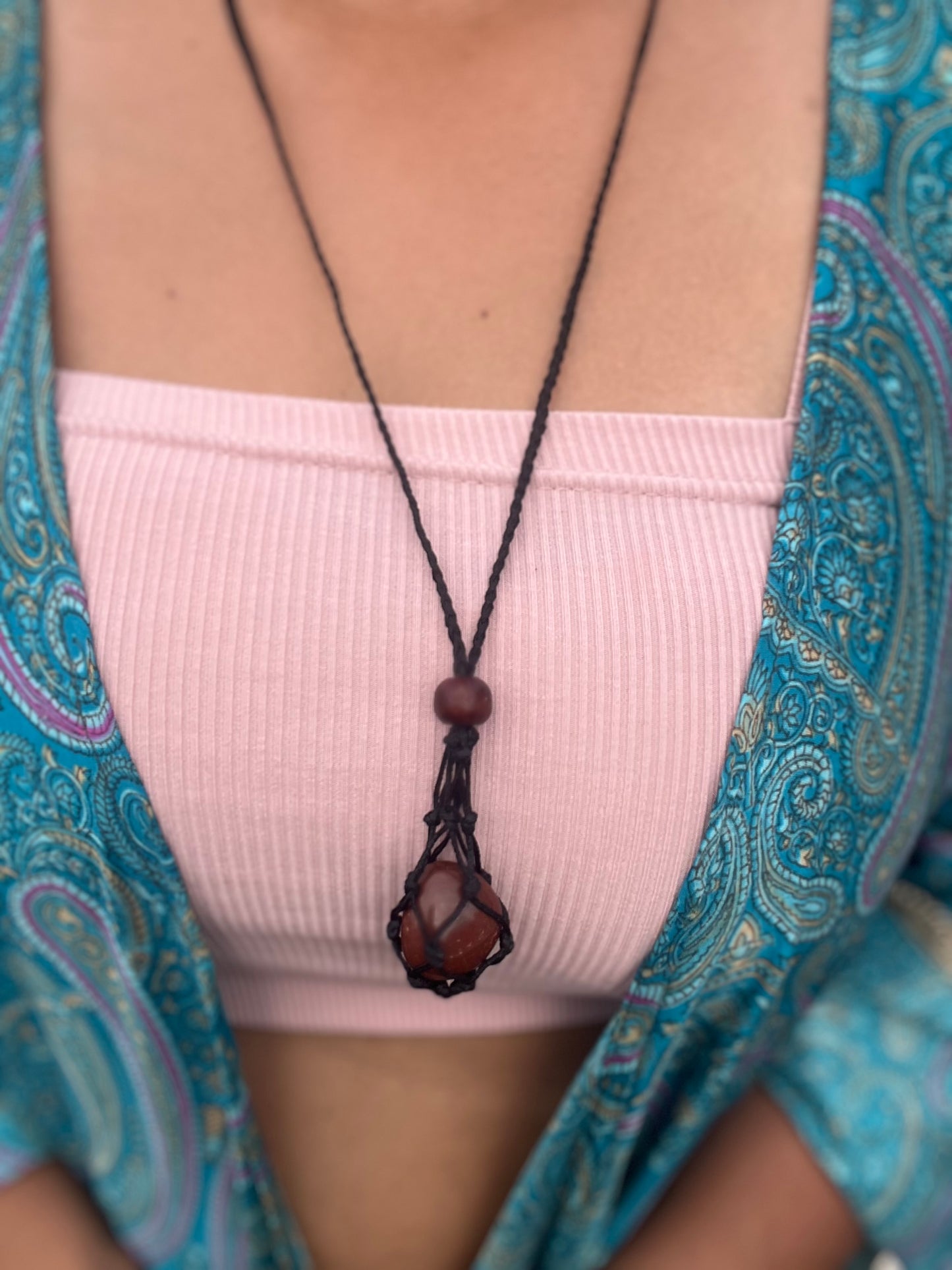 Bohemian Gemstone Necklace