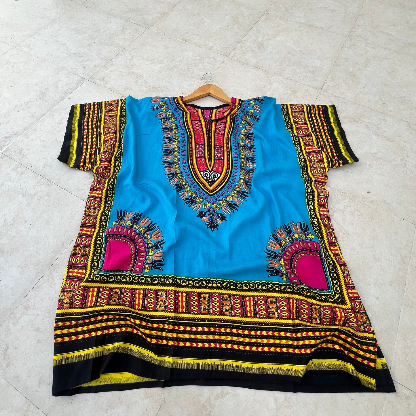 Dashiki Shirt - Blue
