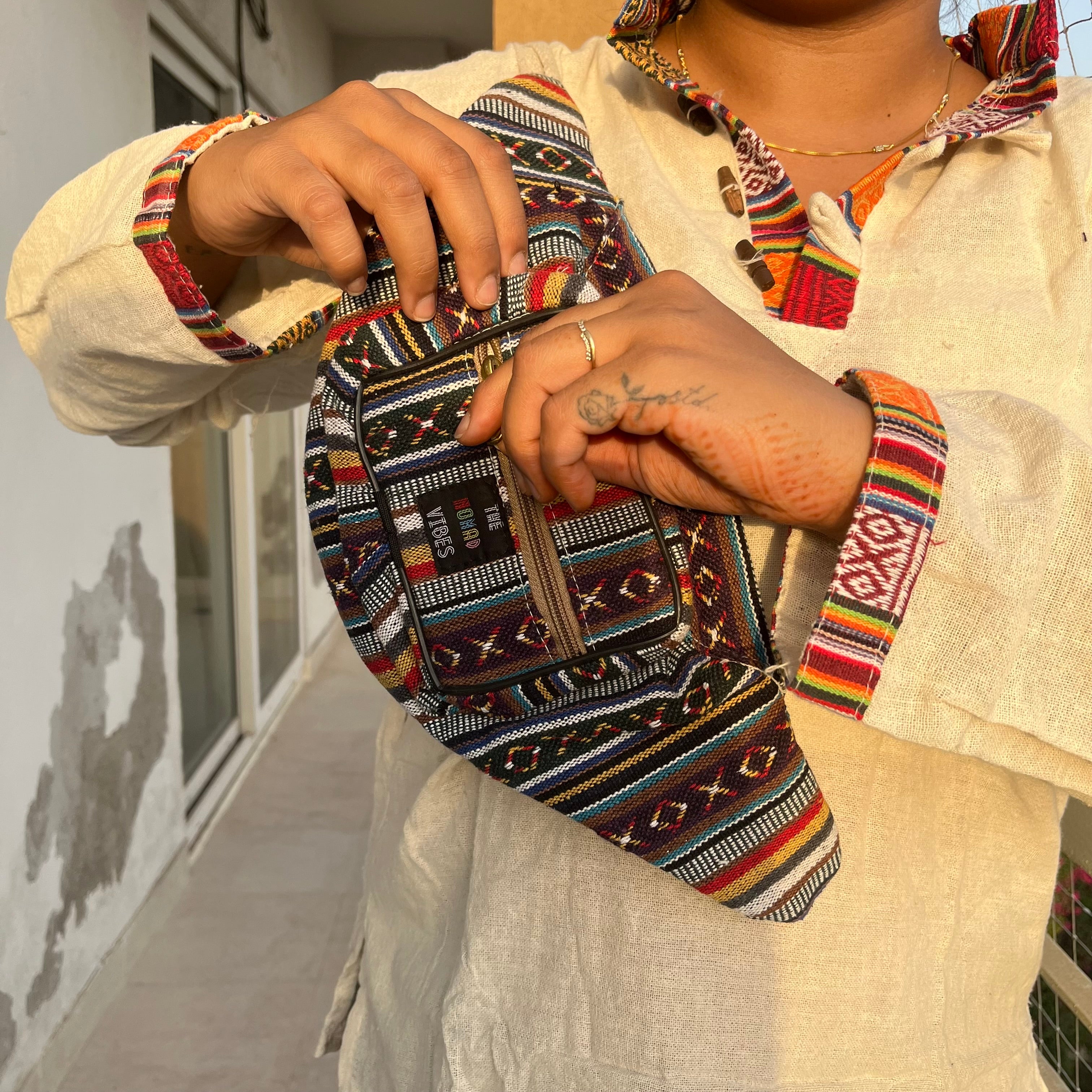 Hemp Waist Pouch
