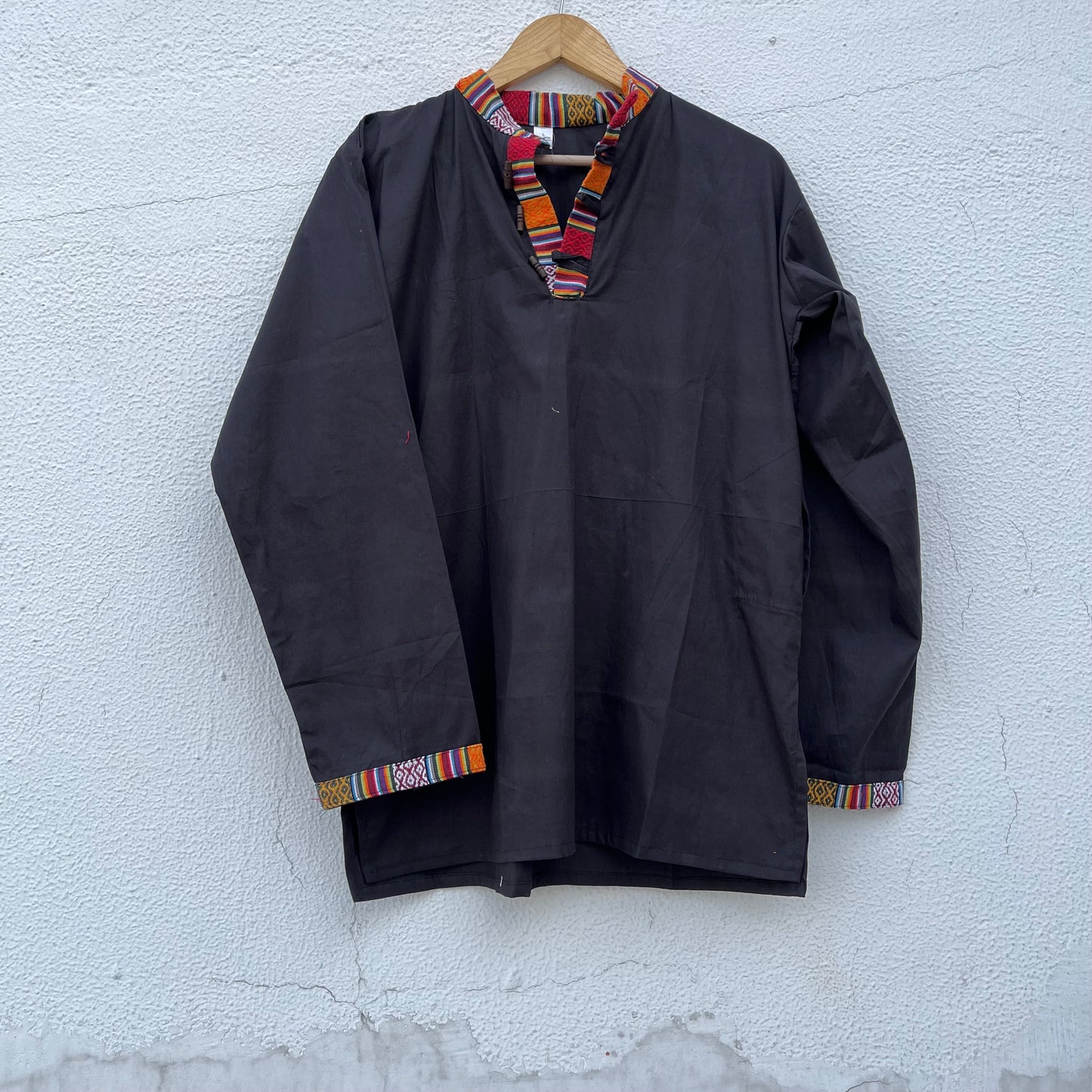 Nepali Kurta - Black