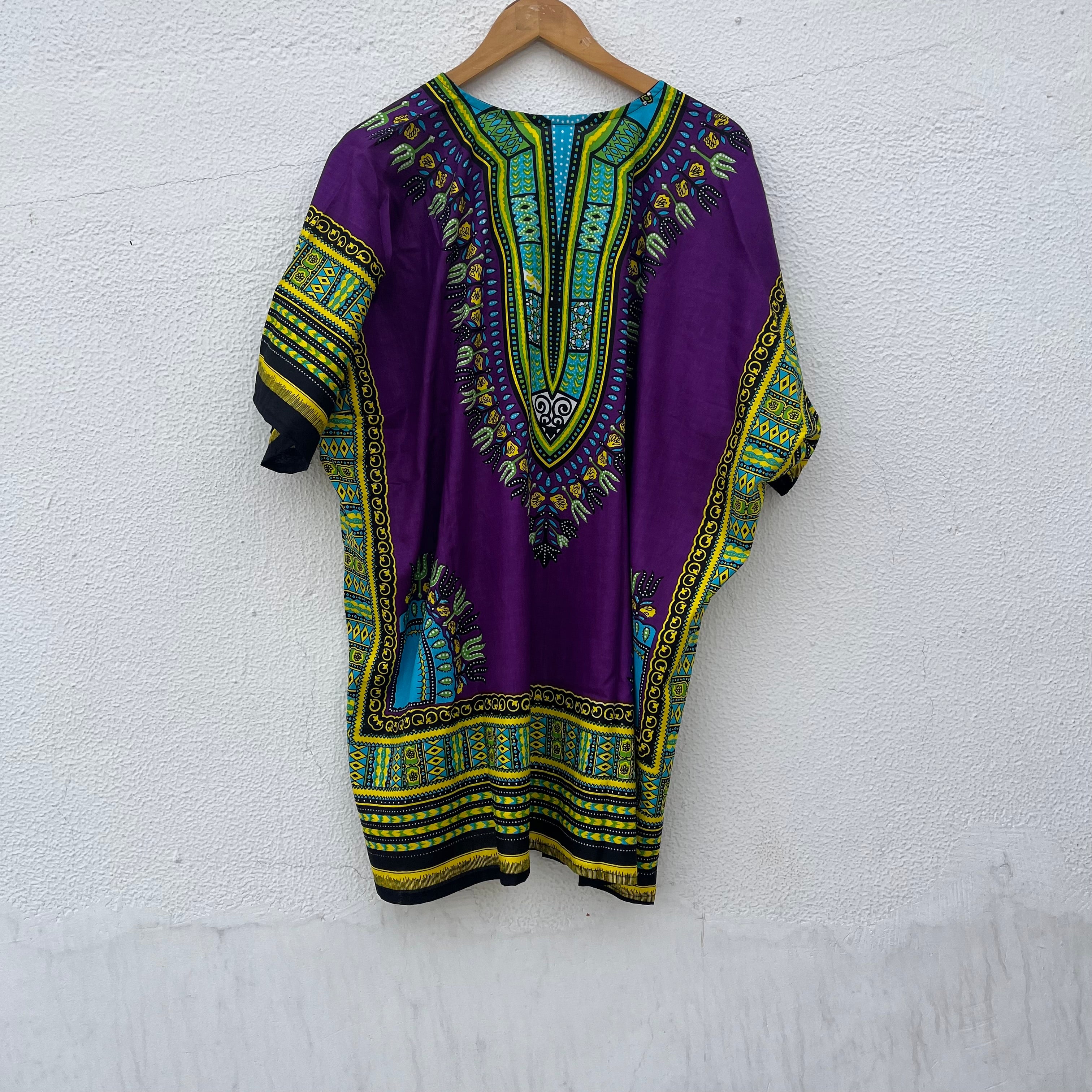 Dashiki Shirt - purple