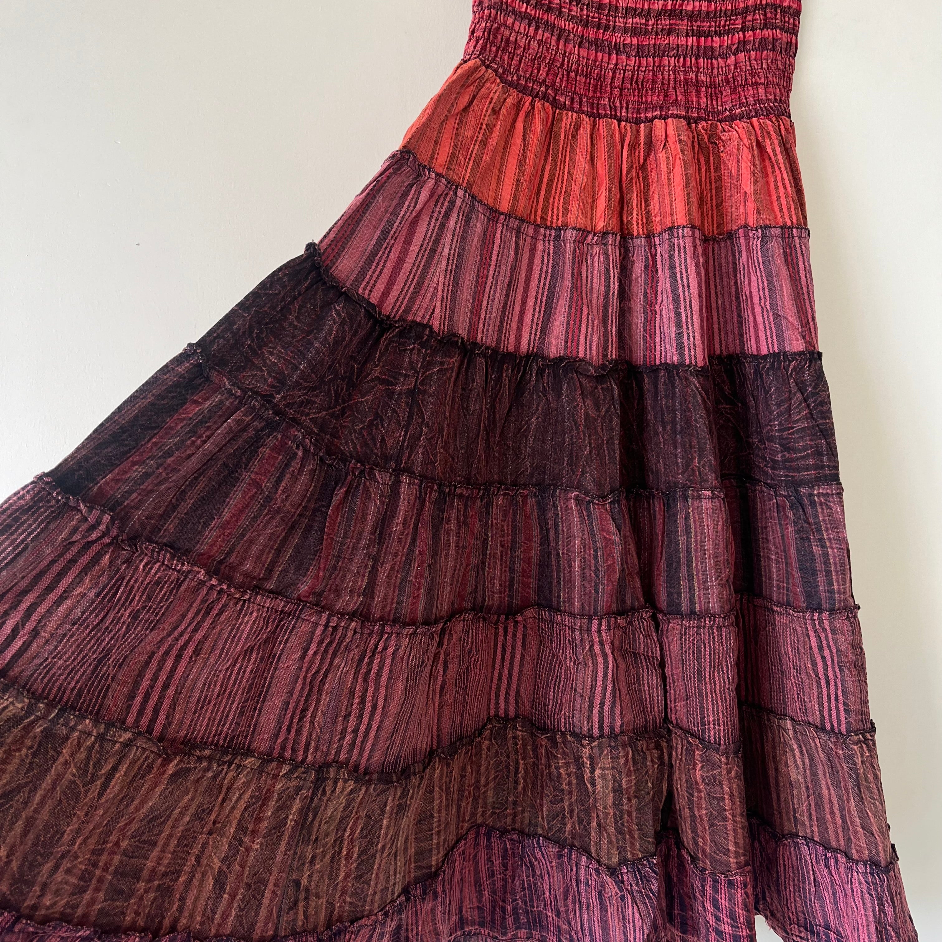 Boho Skirt - Sangria