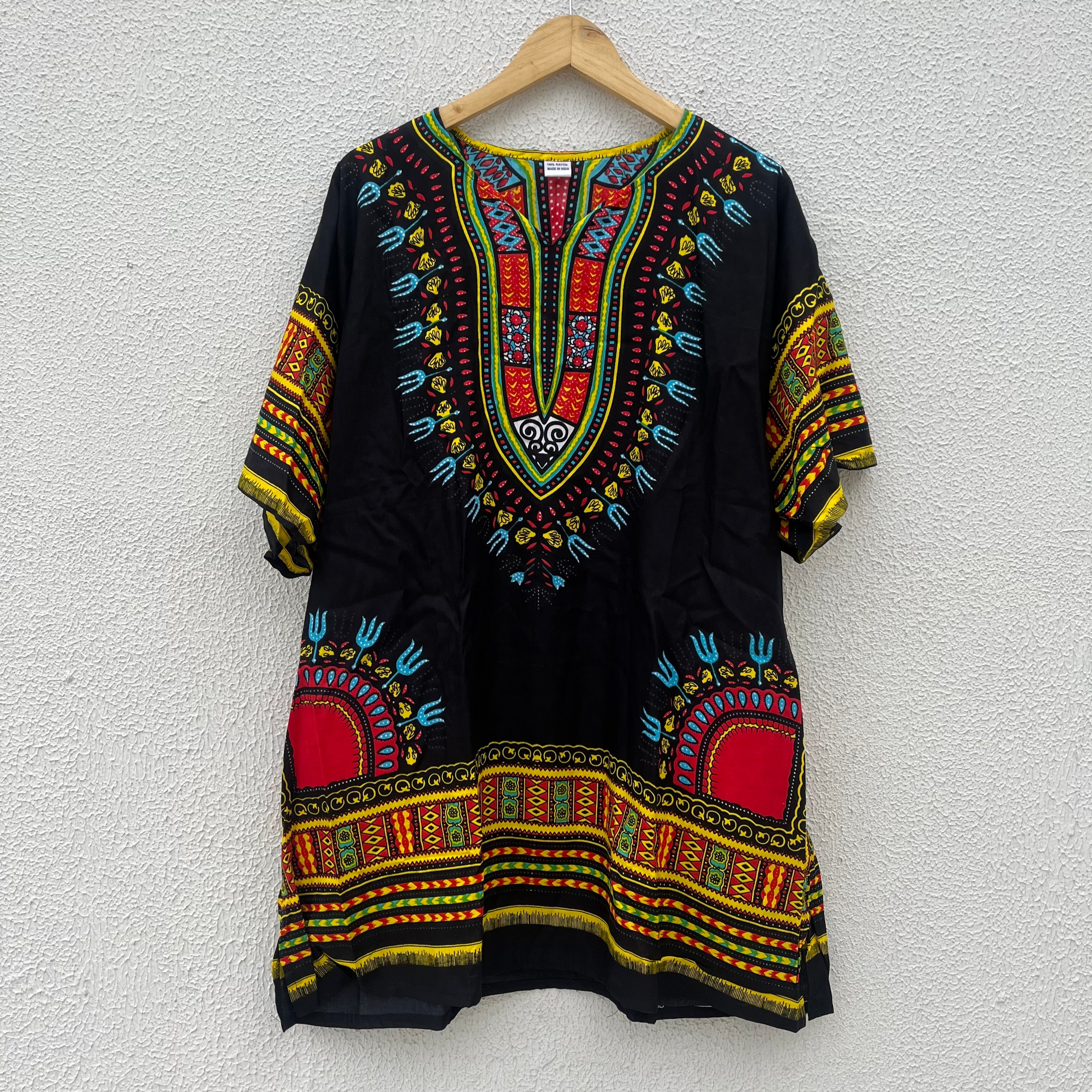 Dashiki Shirt- Black