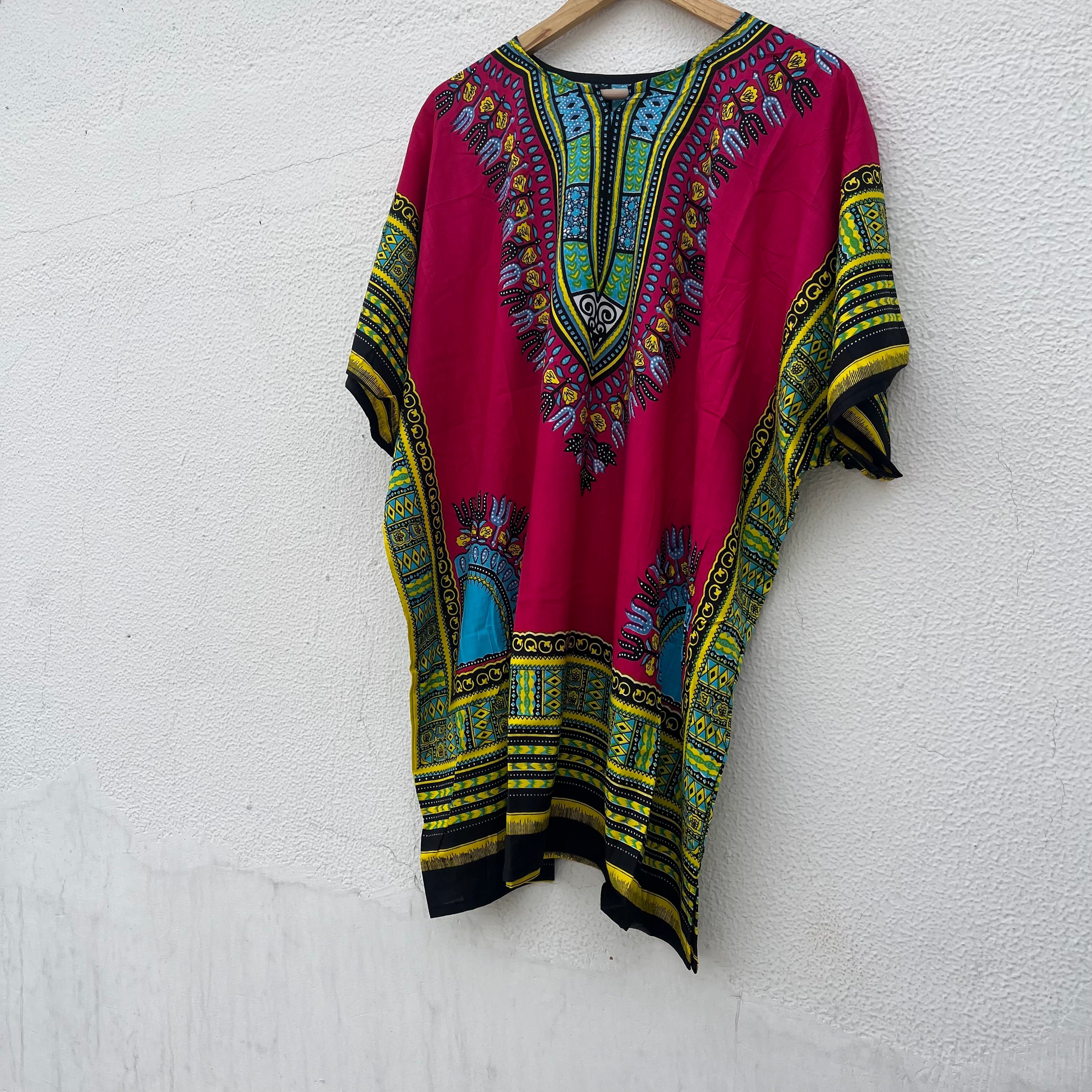 Dashiki Shirt - Pink