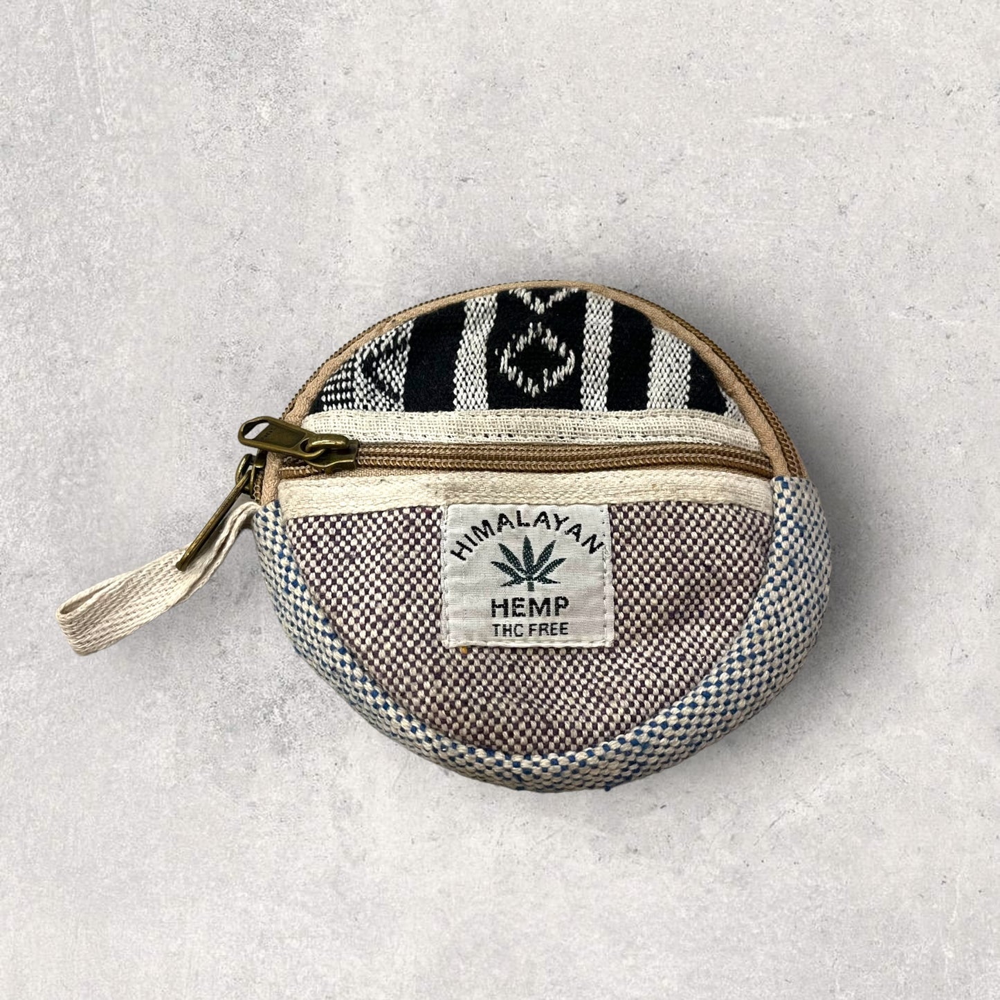 Mini Hemp Pouch (Round)