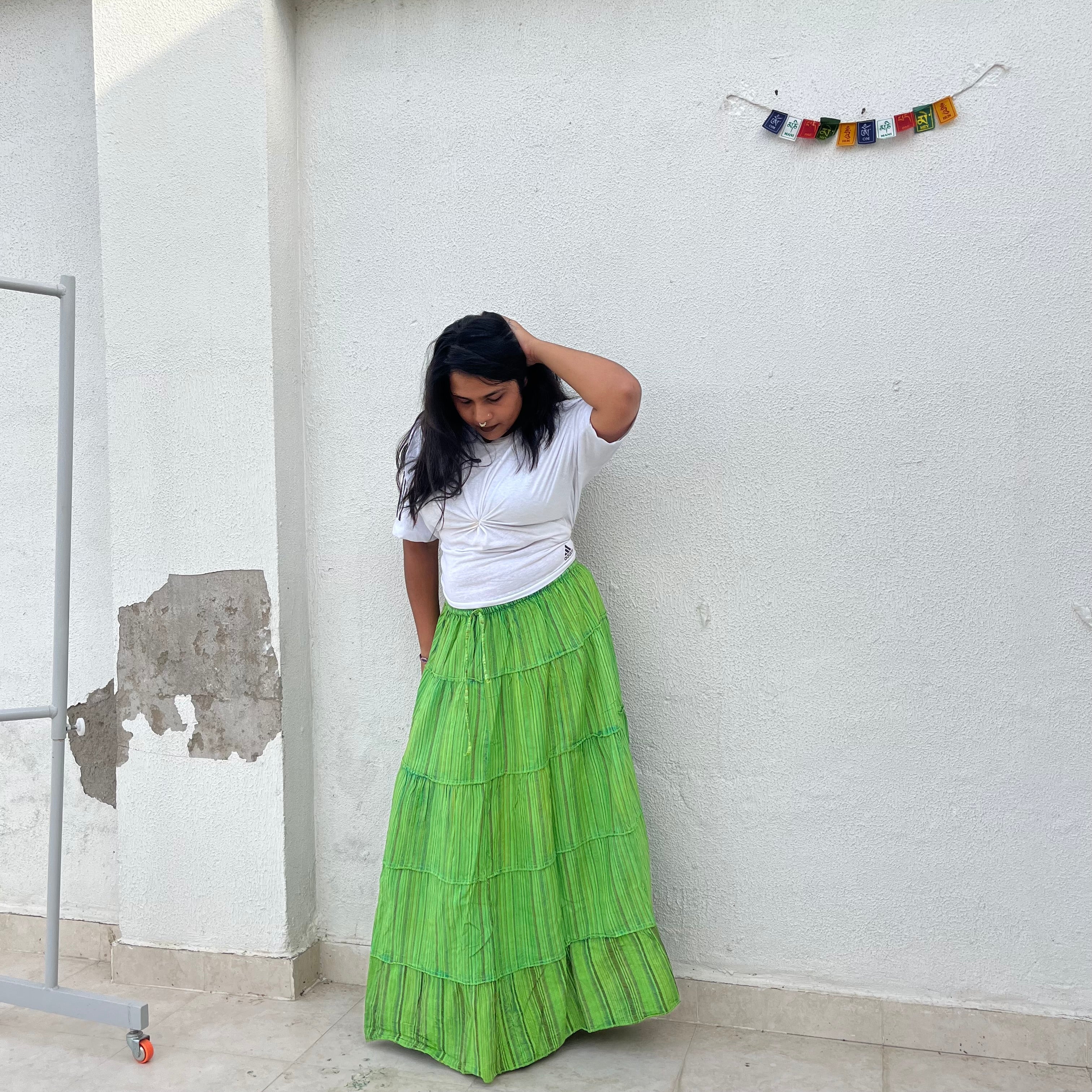 Gypsy Skirt - Green