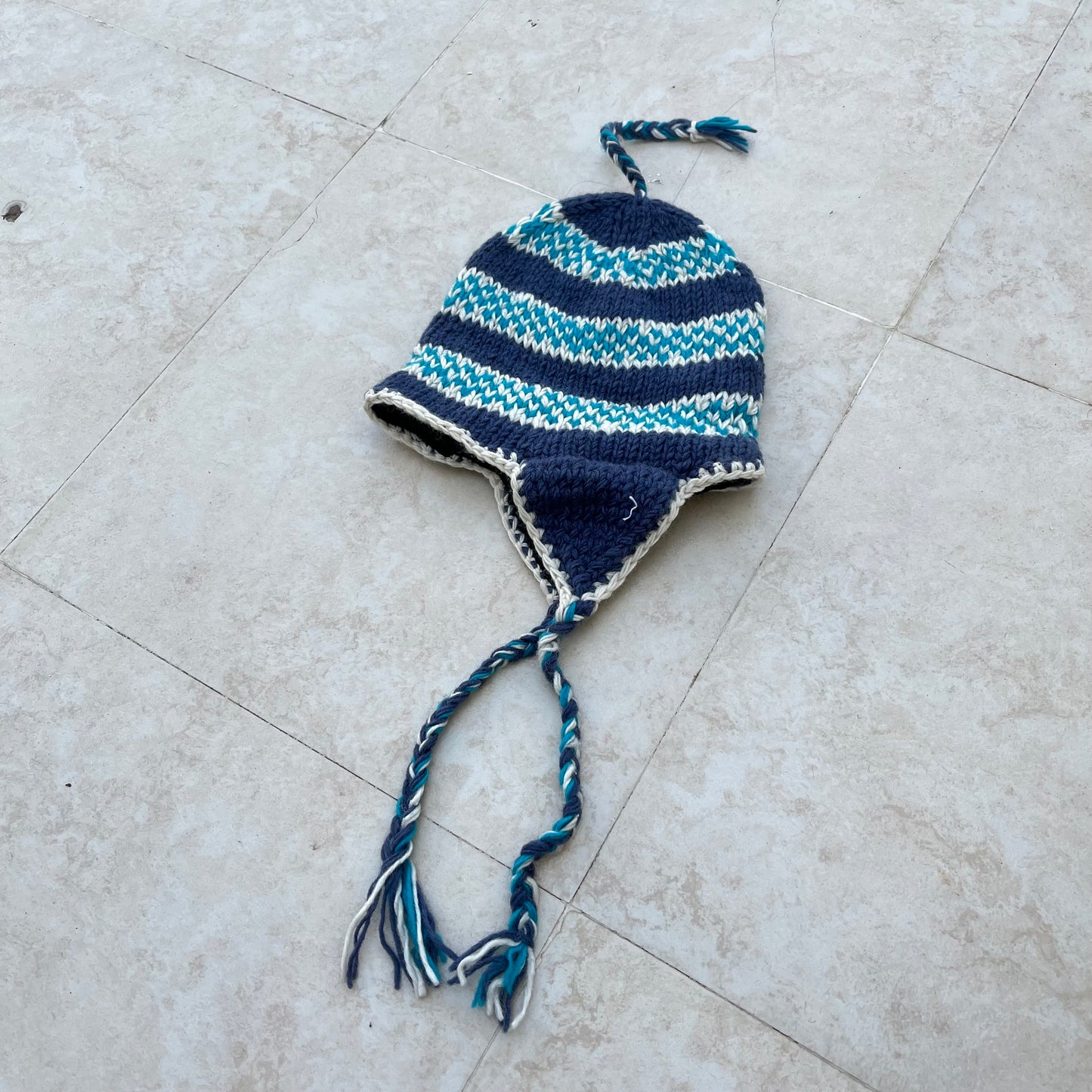 Winter Cap with braids