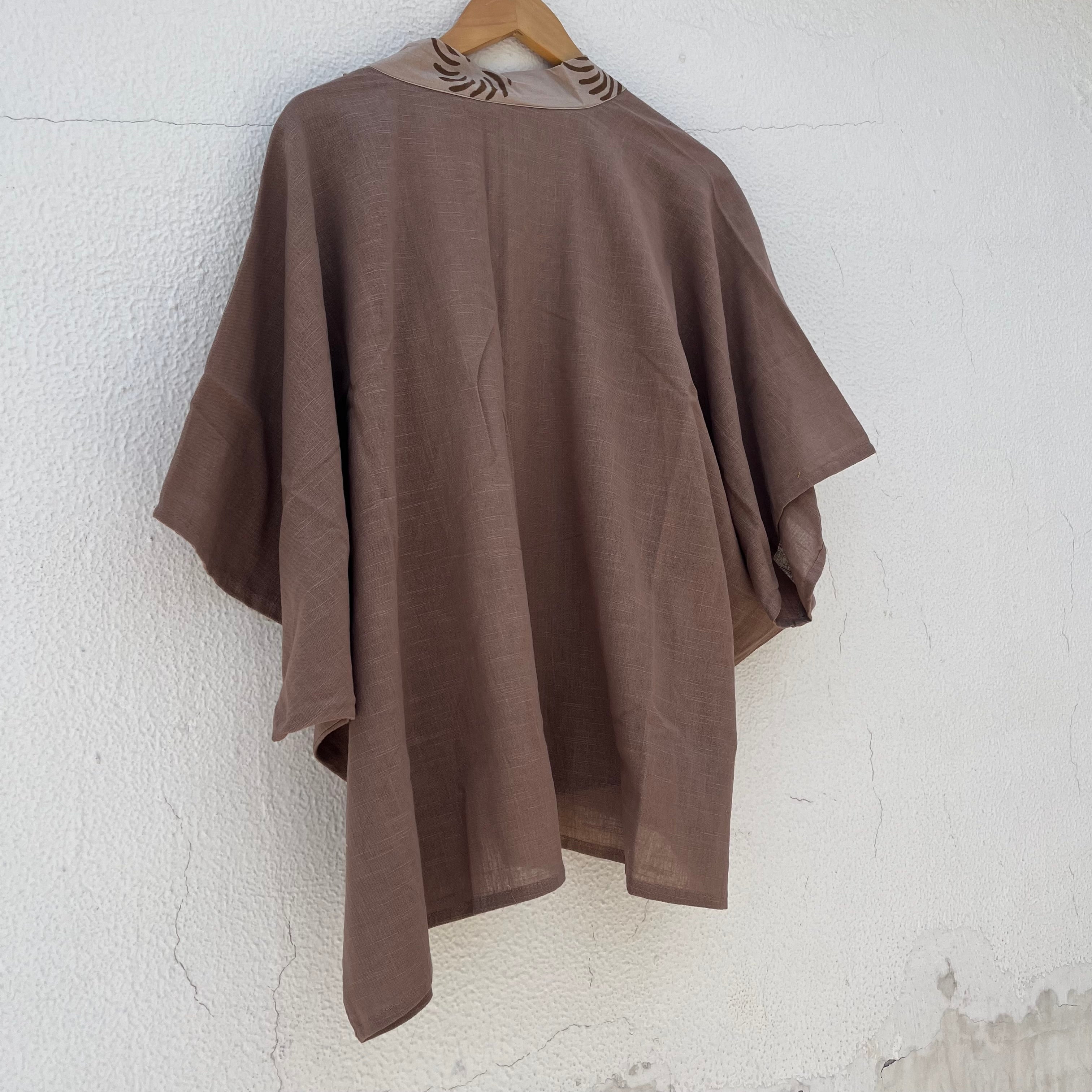 Arika Cotton Shrug- Light Sand