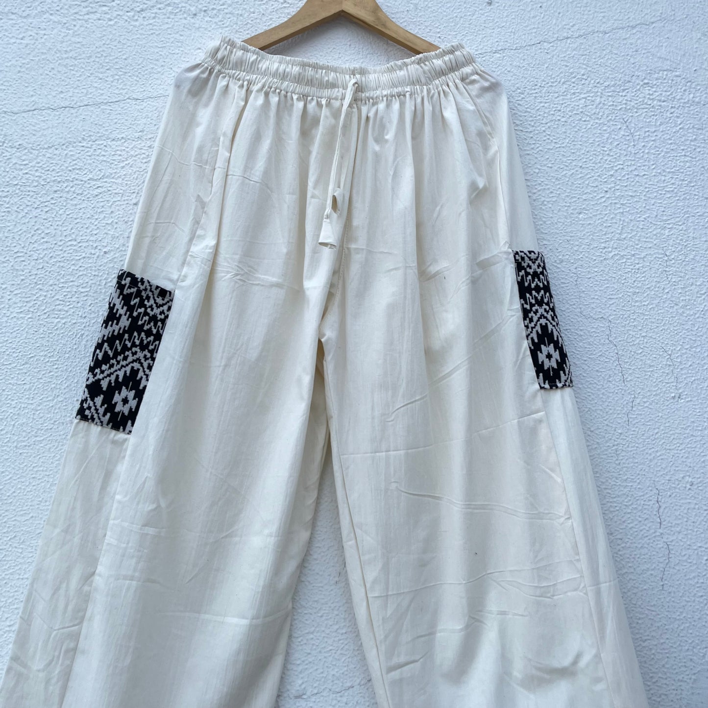 Pahadi Boho Pants - Cream