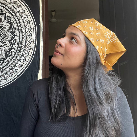 Bandana : Summer Mustard