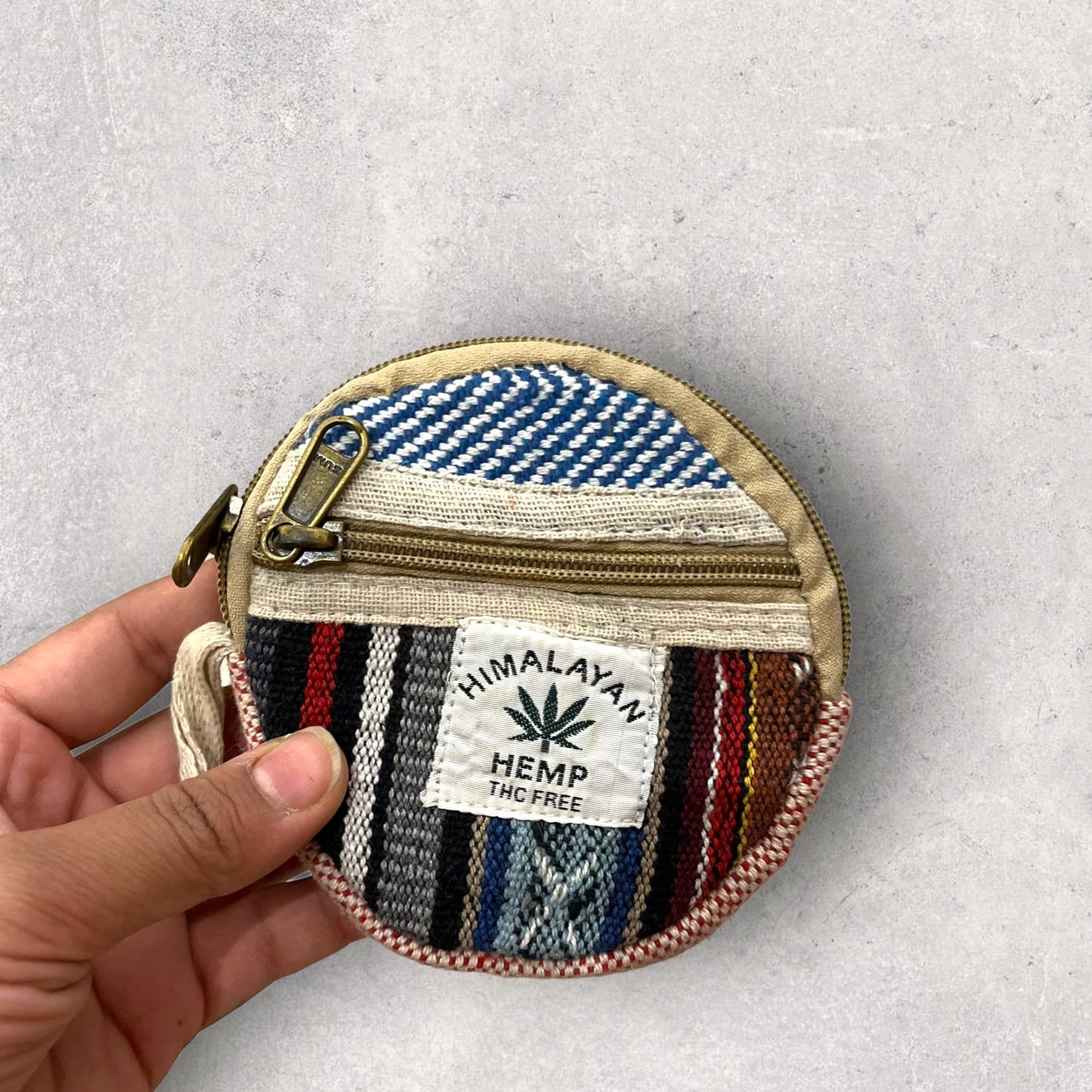 Mini Hemp Pouch (Round)