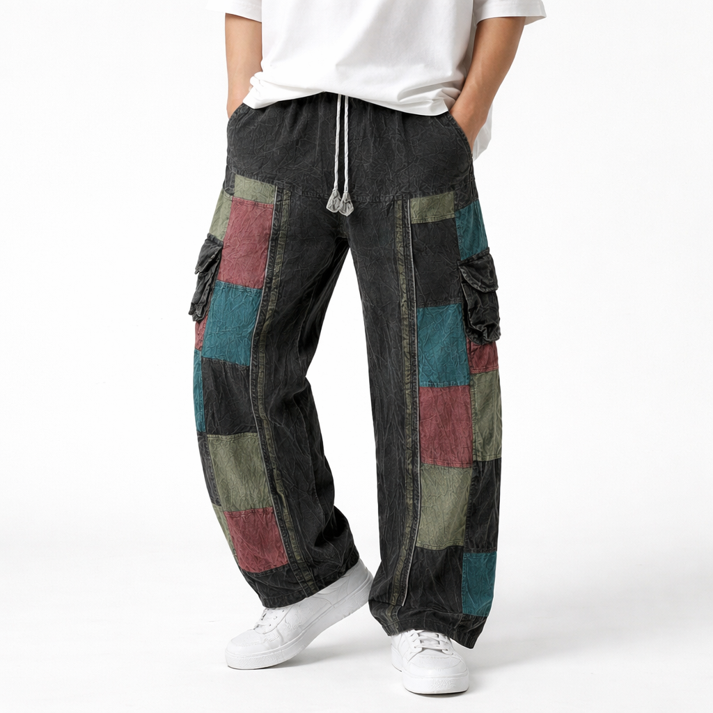 Valley of Flowers Cargo Pants - Mix Colour