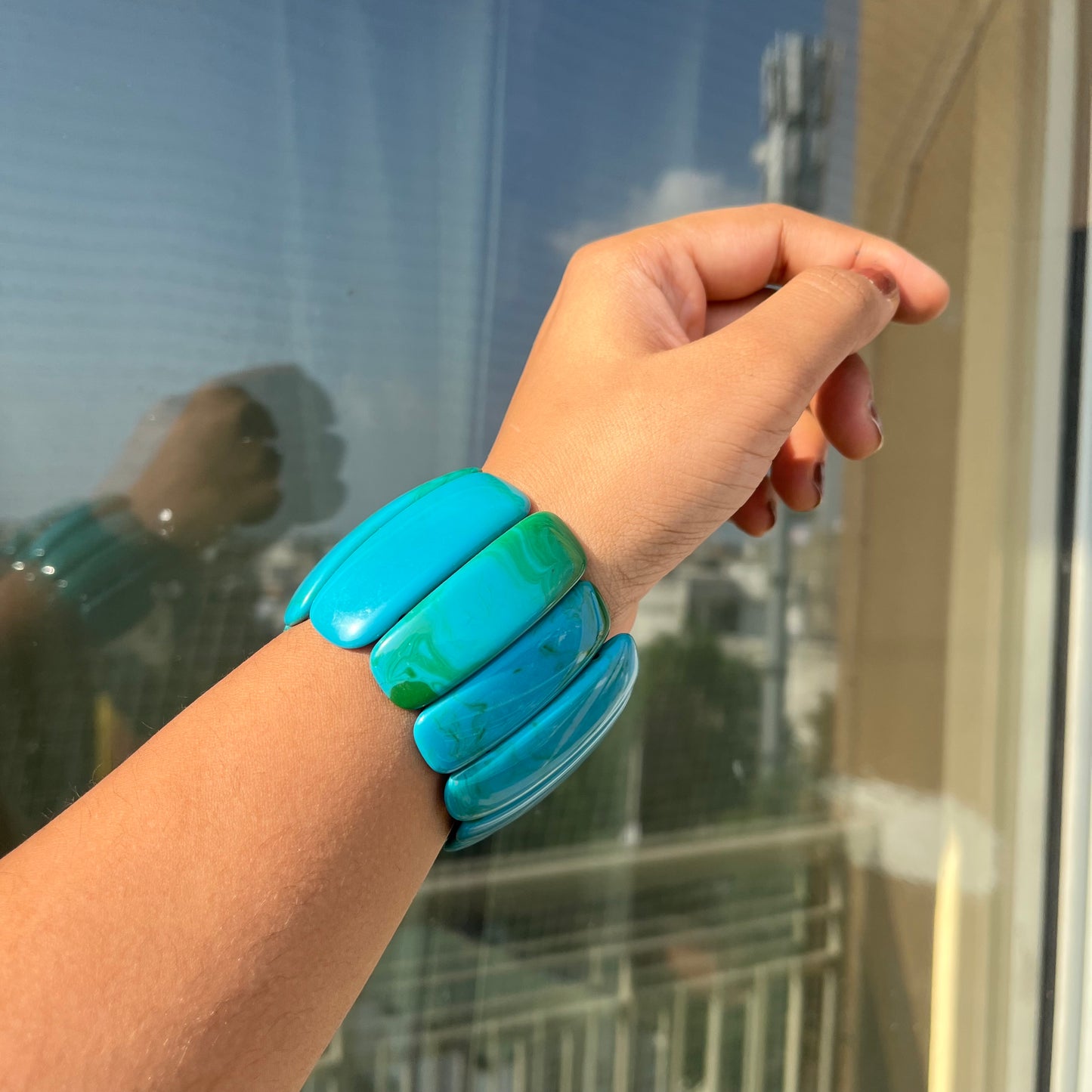 Vintage Acrylic Bracelet