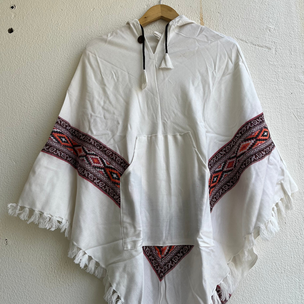 Woollen Pahadi Poncho -