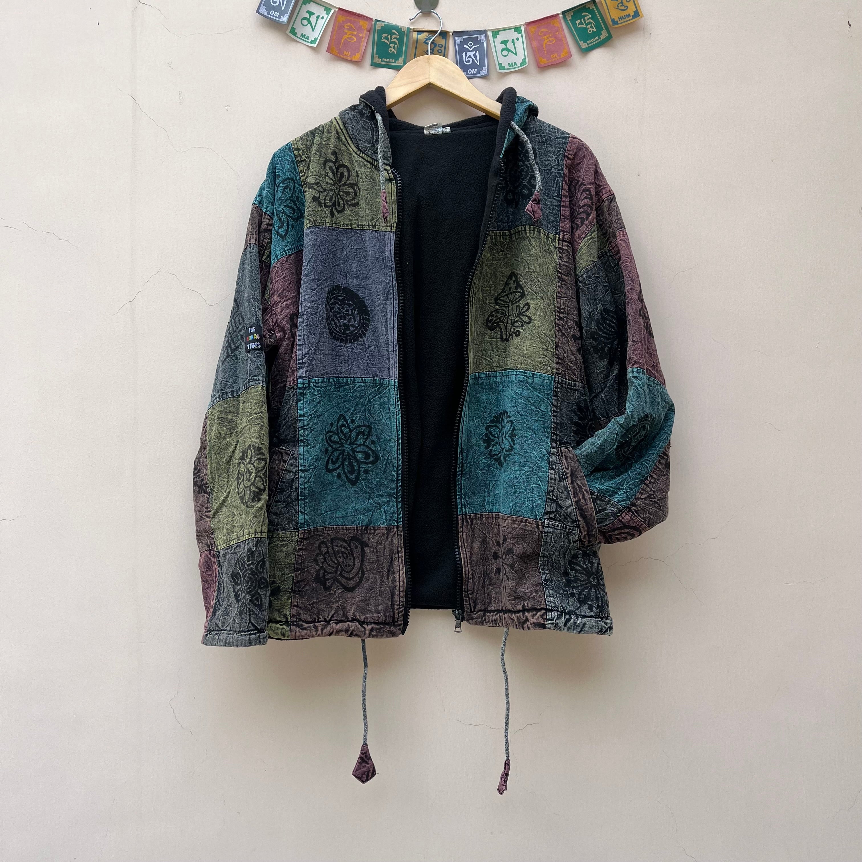 Pahadi Nepali Jacket - Multicolour