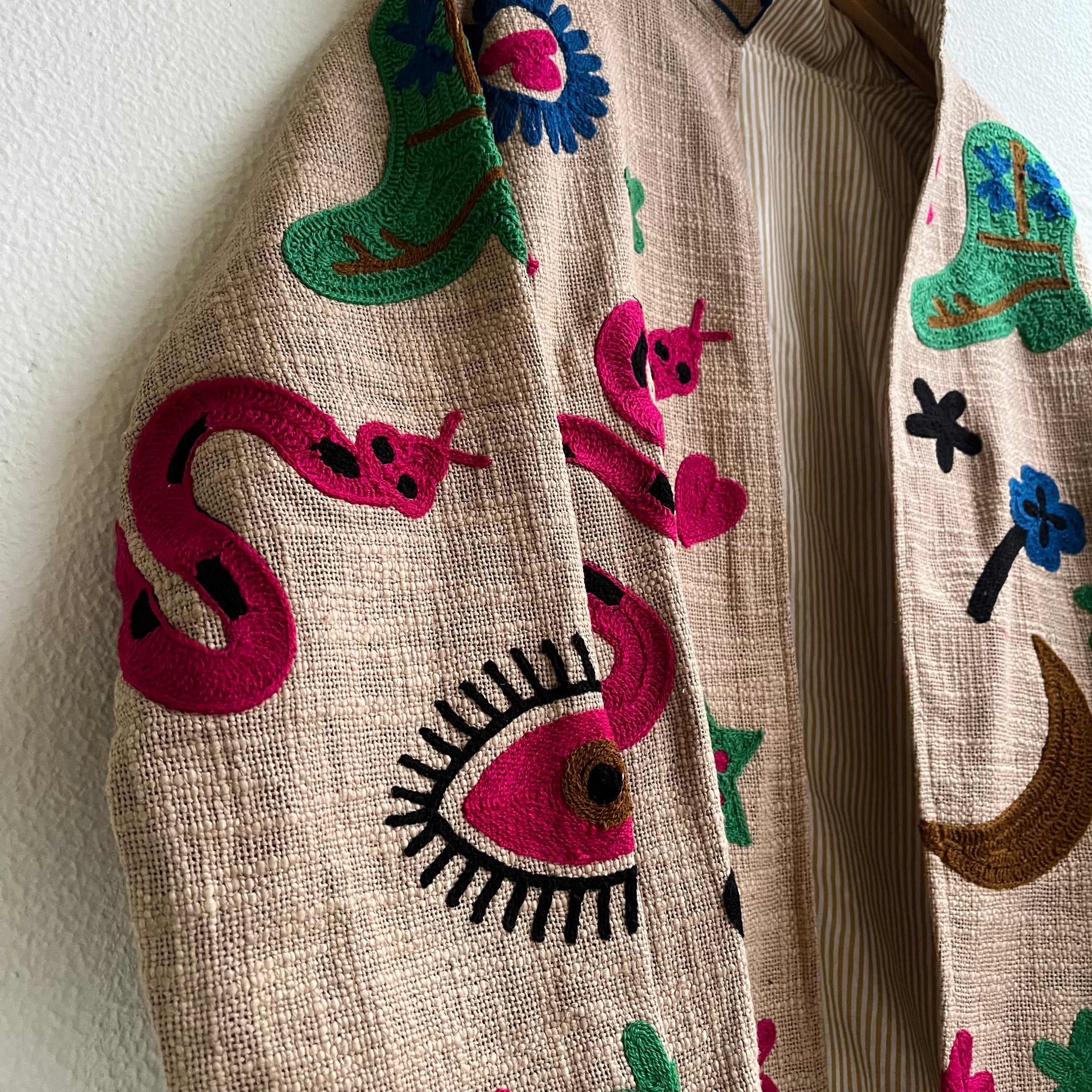 Jaipuri Thread Cotton Jacket