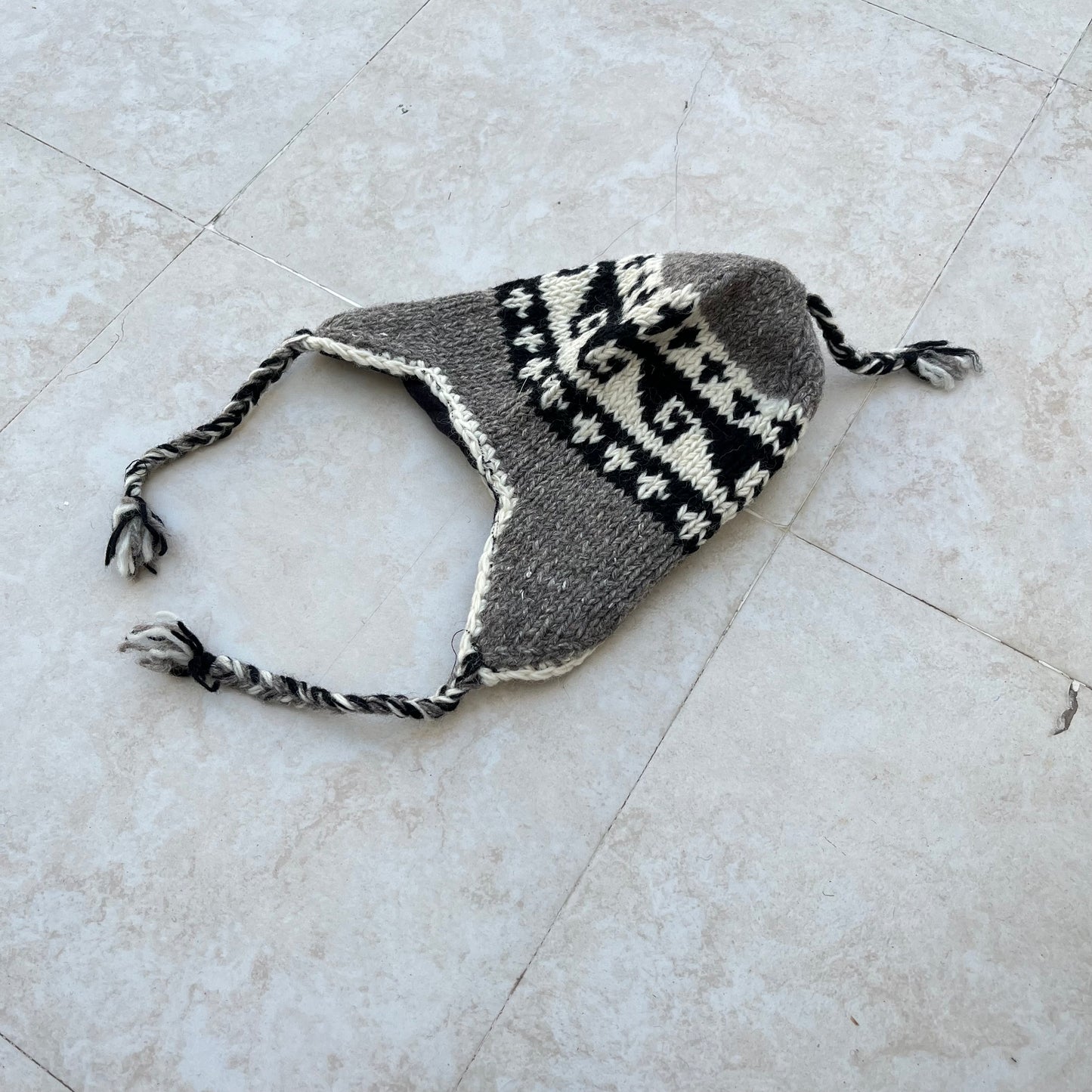 Winter Cap with braids