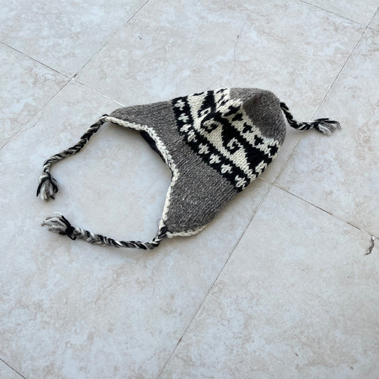 Winter Cap with braids