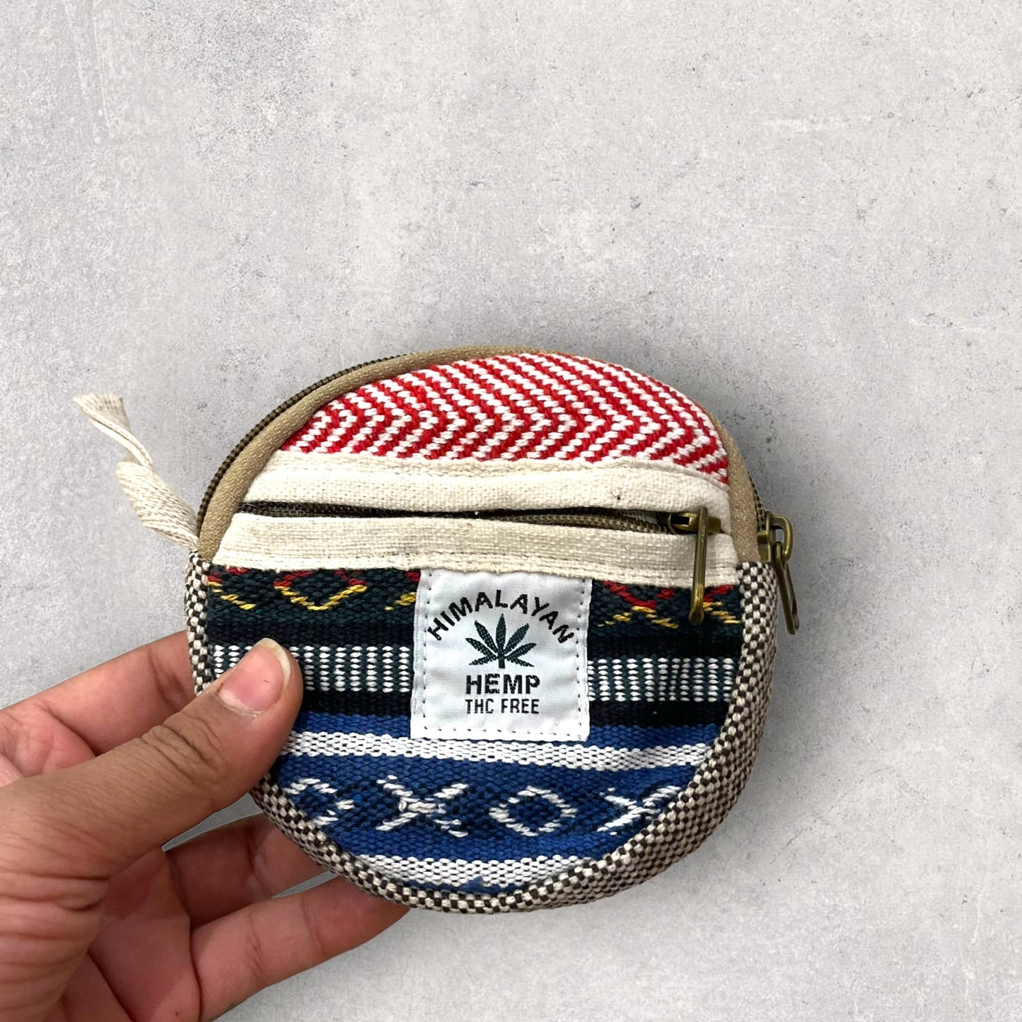 Mini Hemp Pouch (Round)