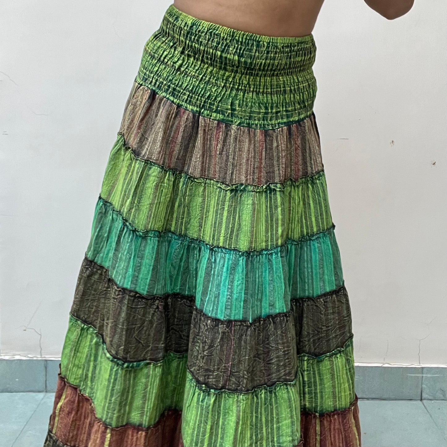 Boho Skirt - Forest